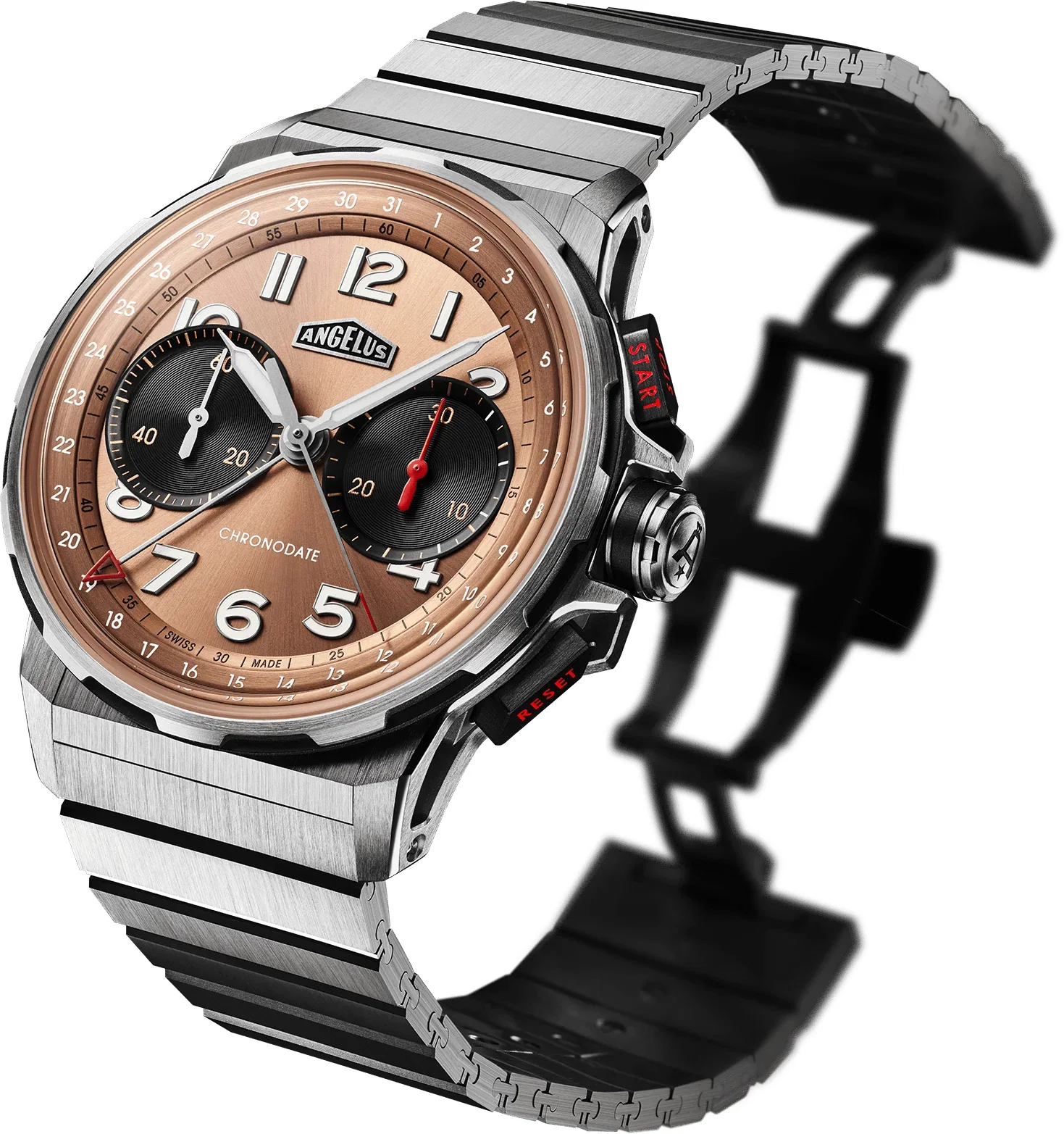 Angelus L.A.B. Chronodate Titanium Moka Titanium 0CDZF.C01A.C1282E - Image 2