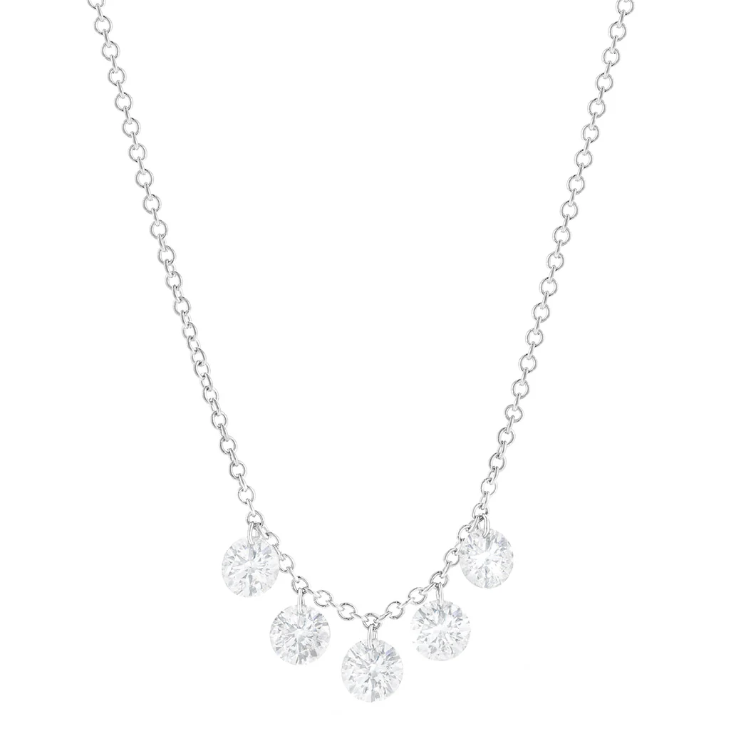 Aresa New York Lessing No. 5 Diamond Necklace