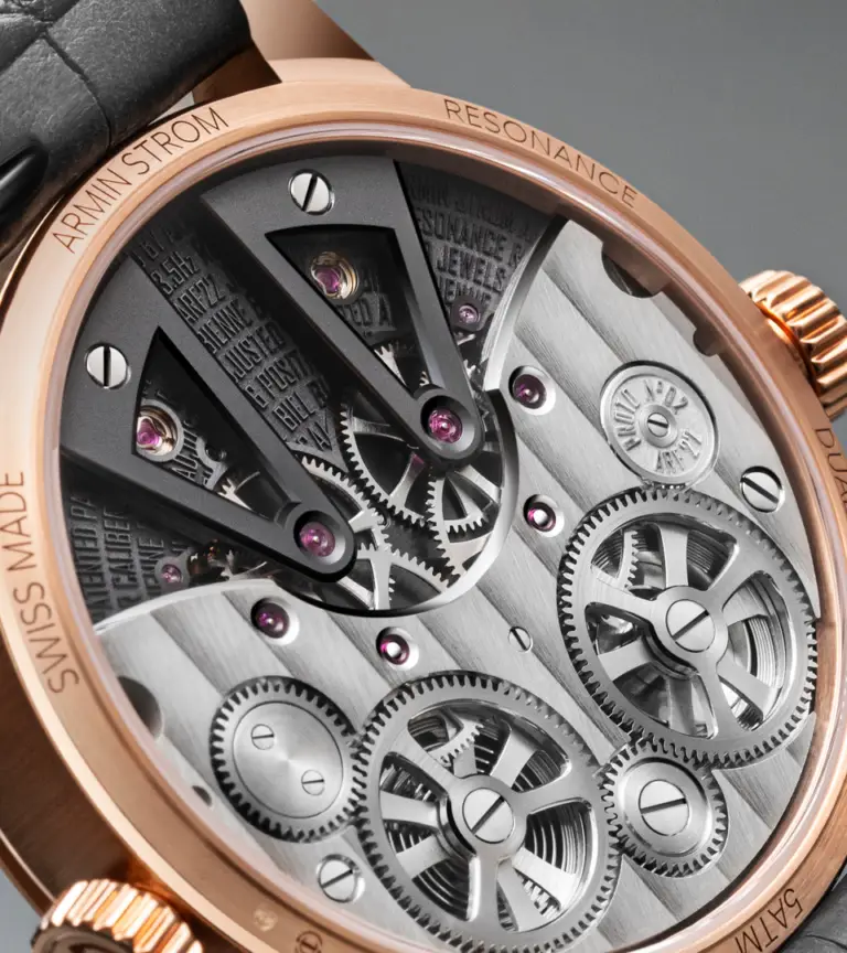 Armin Strom Dual Time GMT Resonance Rose Gold RG25.DT.75 - Image 4