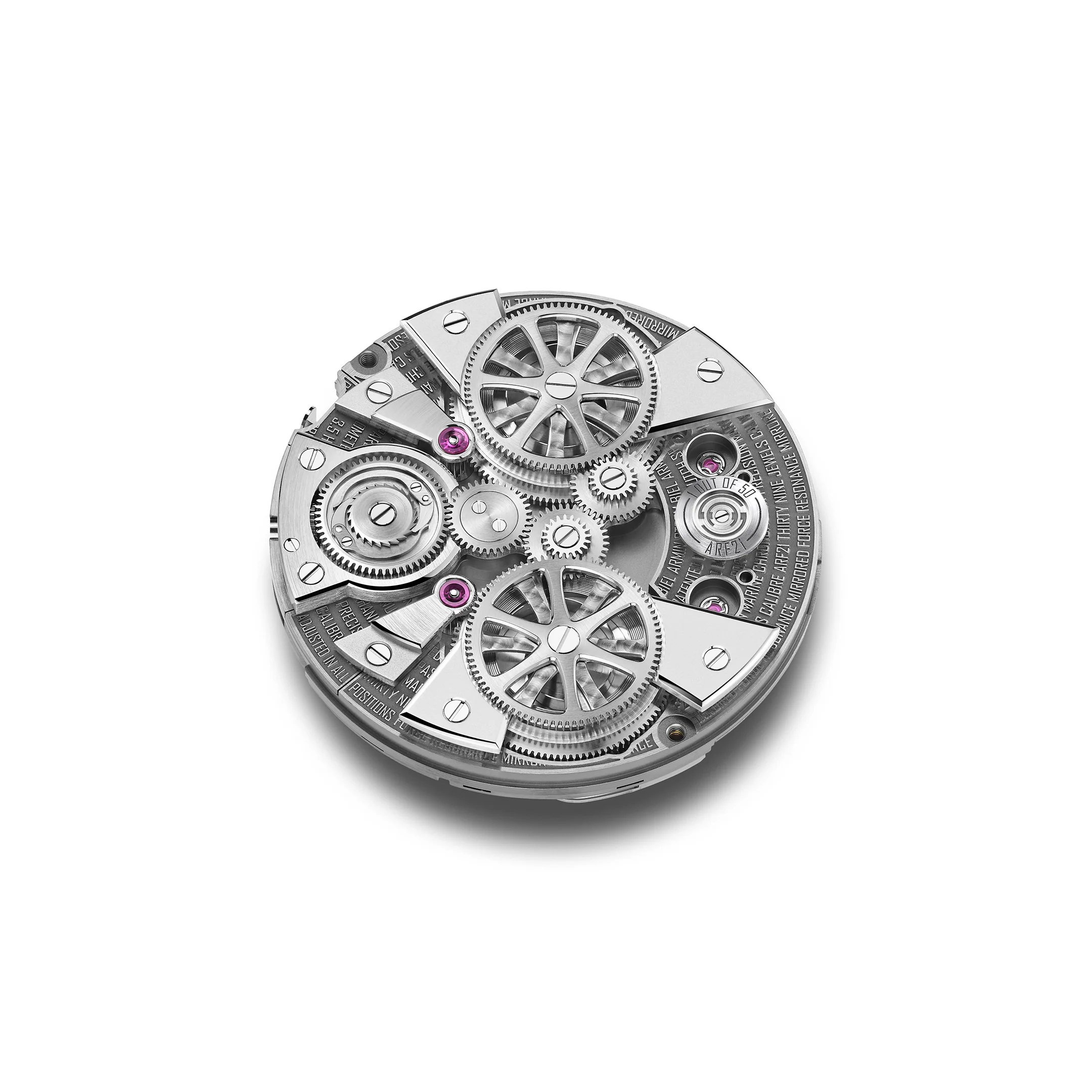 Armin Strom Resonance Mirrored Force Resonance Ice Blue Guilloché Dial ST25-RF.05 - Image 6