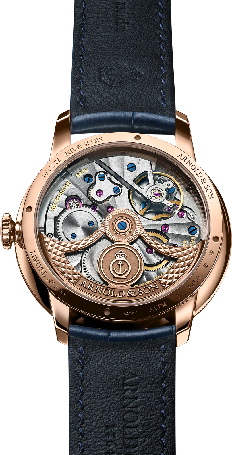 Arnold & Son Chronometry Dual Side True Beat 42 Red Gold 1ATCR.U01A.C200A - Image 2
