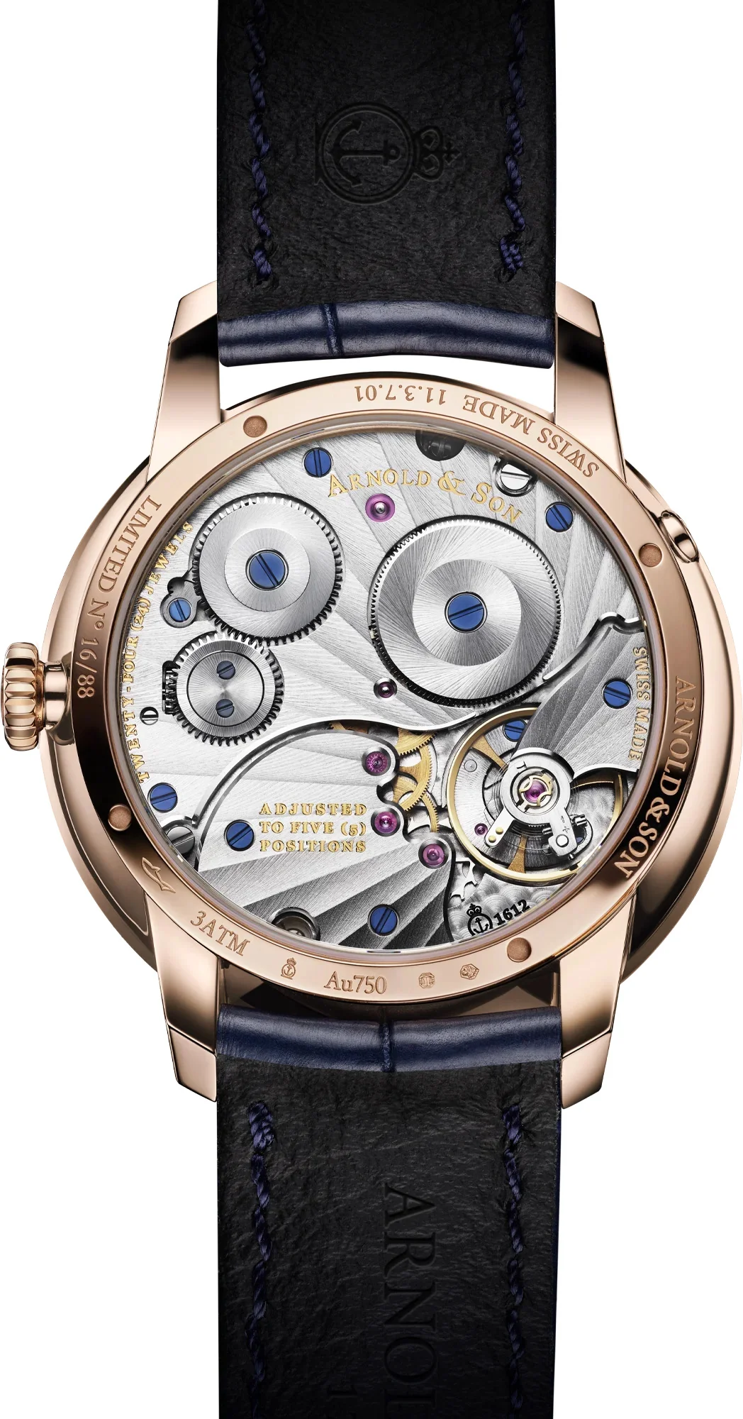 Arnold & Son Astronomy Perpetual Moon 38 Red Gold 1GLBR.A01A.C282A - Image 2