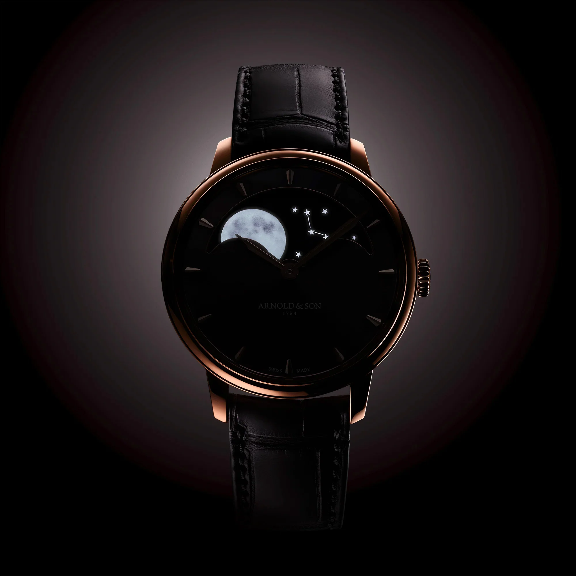 Arnold & Son Astronomy Perpetual Moon 38 Red Gold 1GLBR.A01A.C282A - Image 4