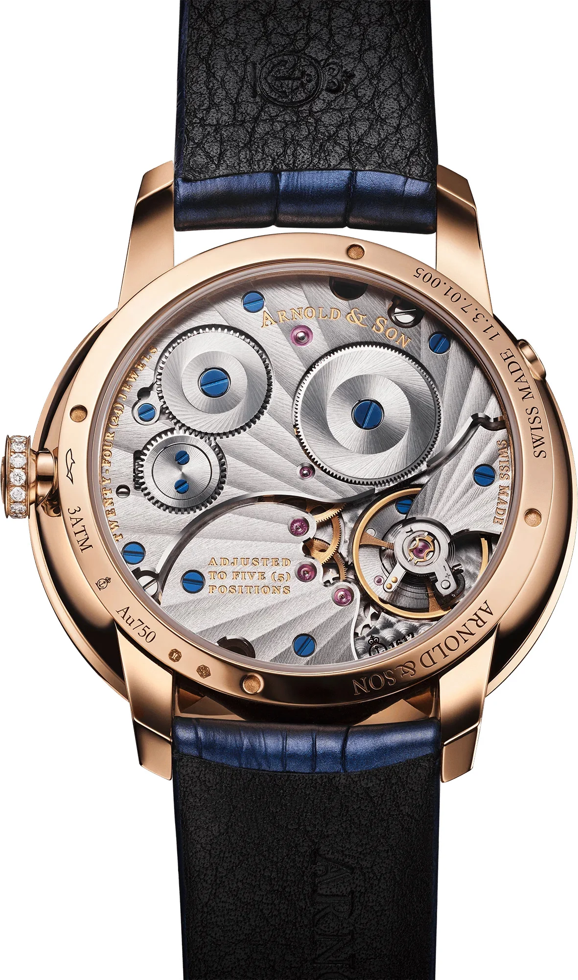Arnold & Son Astronomy Perpetual Moon 38 Red Gold 1GLMR.U01A.C206A - Image 3