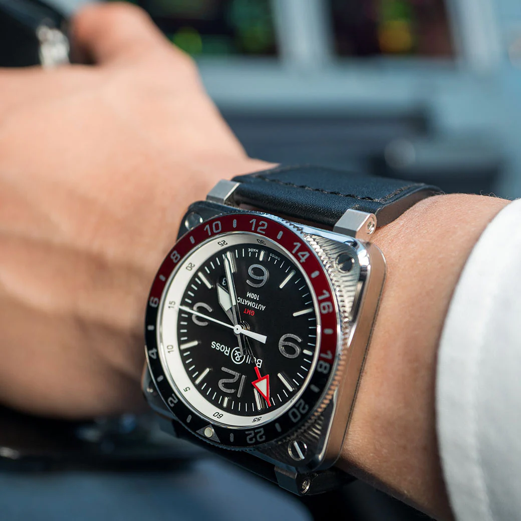 Bell & Ross BR03-93 GMT Black BR0393-BL-ST/SCA - Image 3