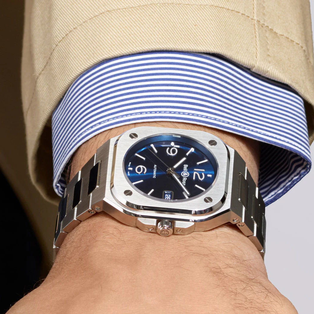 Bell & Ross BR05 Auto Blue Steel BR05A-BLU-ST/SST - Image 6