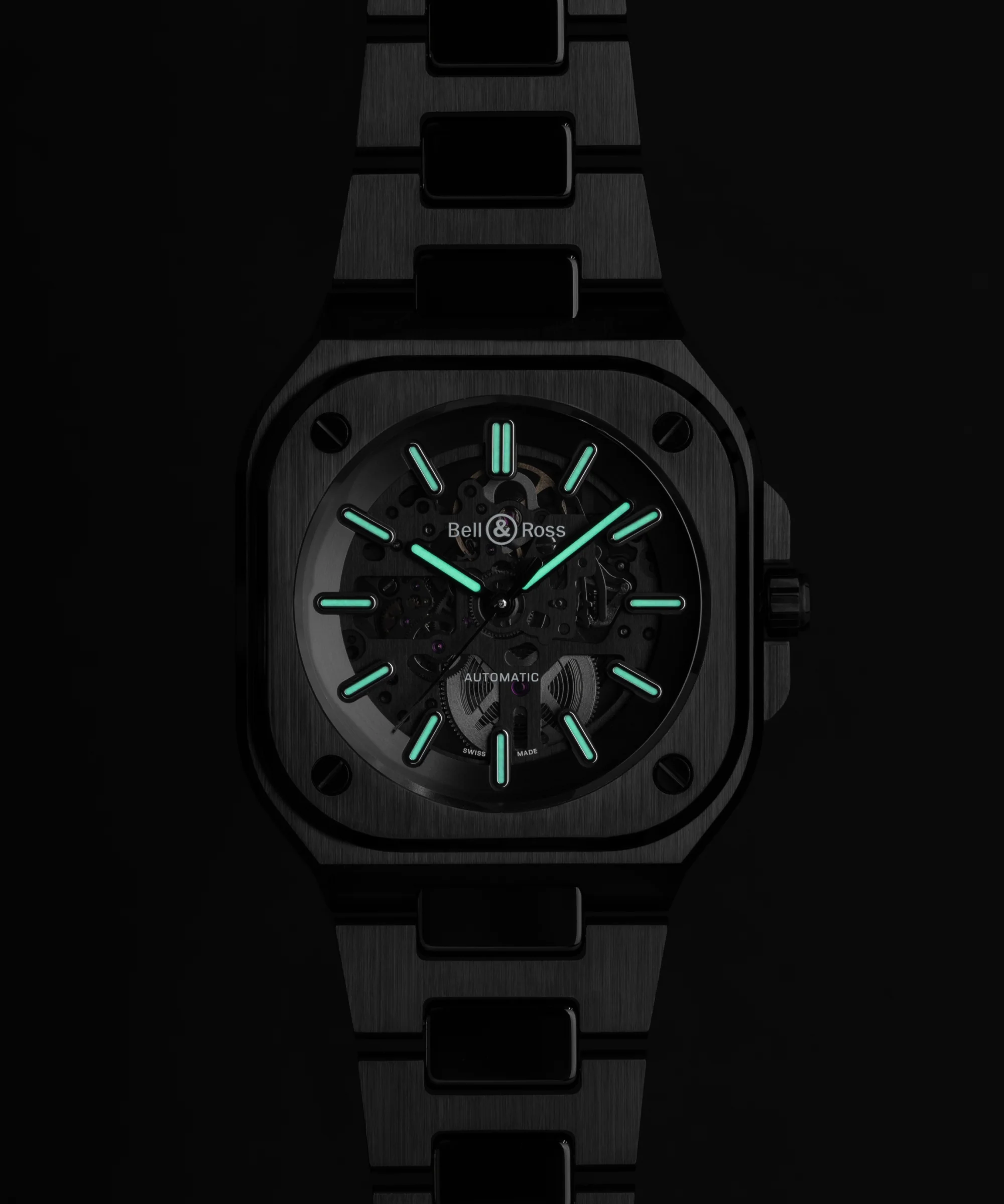 Bell & Ross BR05 Skeleton Black Ceramic BR05A-BL-SK-CE/SCE - Image 6