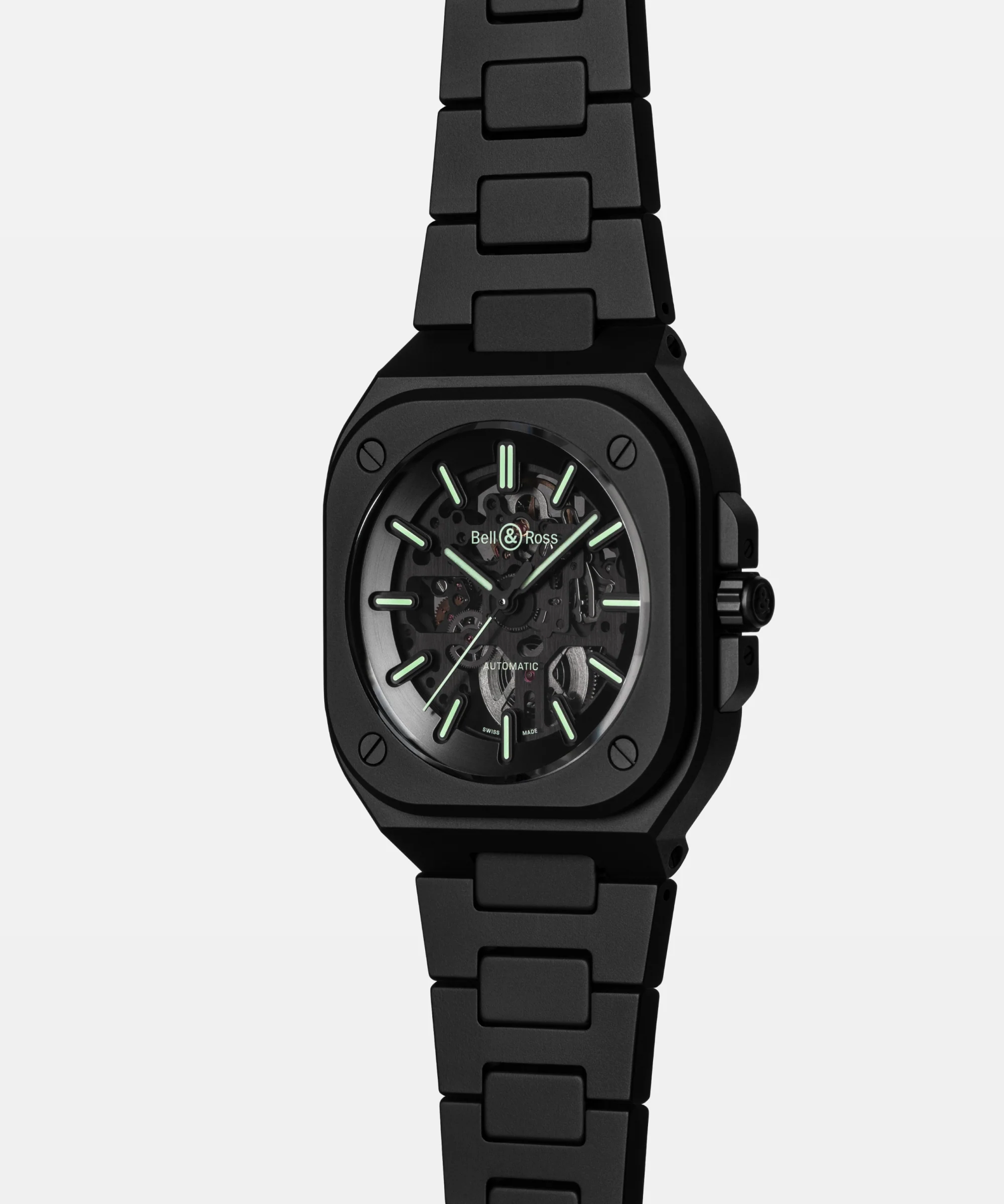 Bell & Ross BR05 Skeleton Black Lum Ceramic BR05A-BLM-SKCE/SCE - Image 2