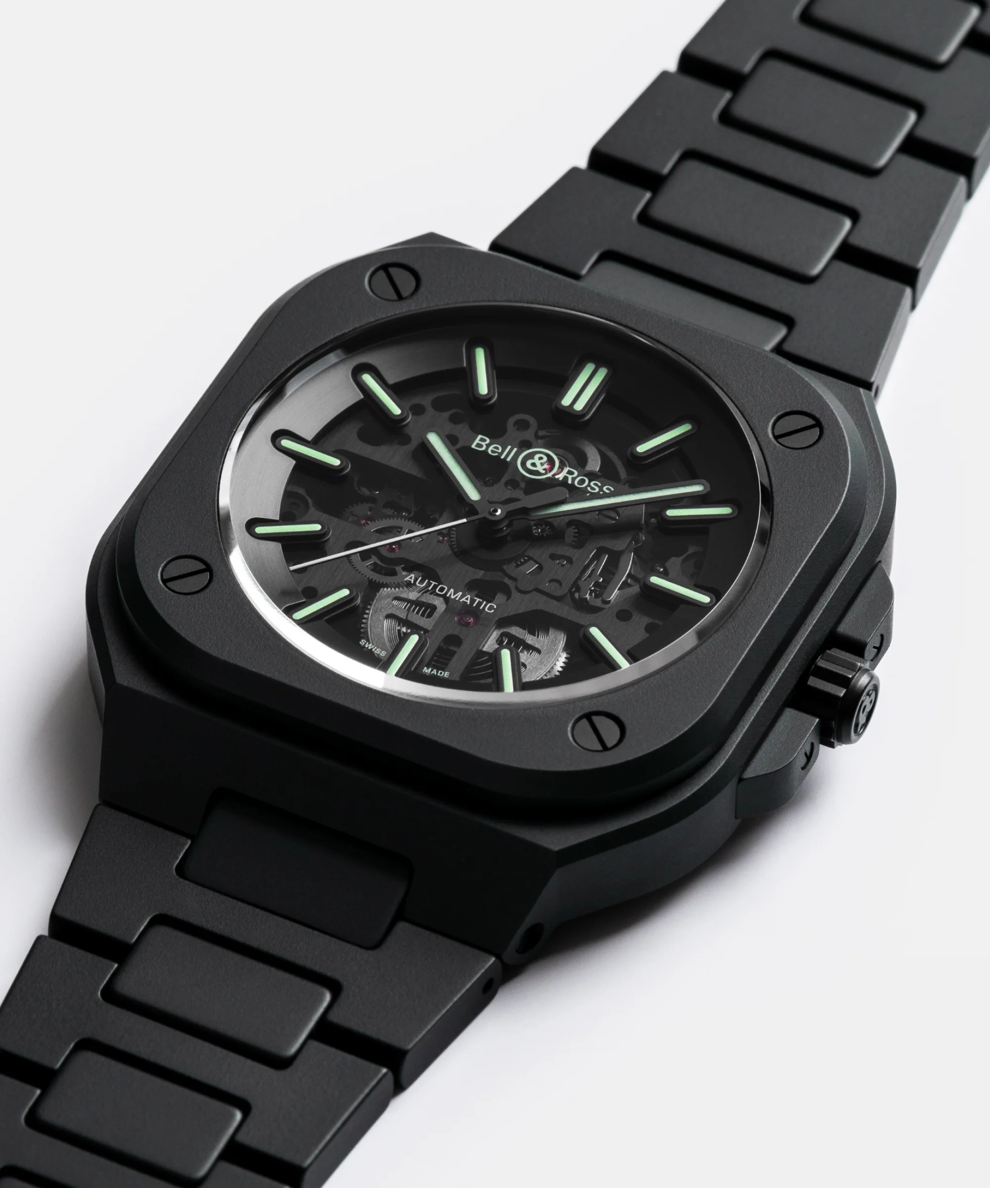 Bell & Ross BR05 Skeleton Black Lum Ceramic BR05A-BLM-SKCE/SCE - Image 3