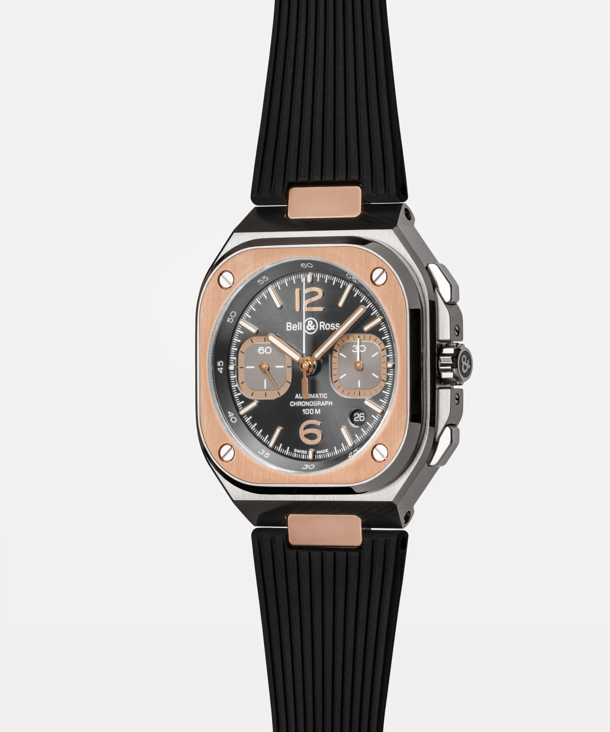 Bell & Ross BR05 Chrono Grey Steel & Gold BR05C-RTH-STPG/SRB - Image 2