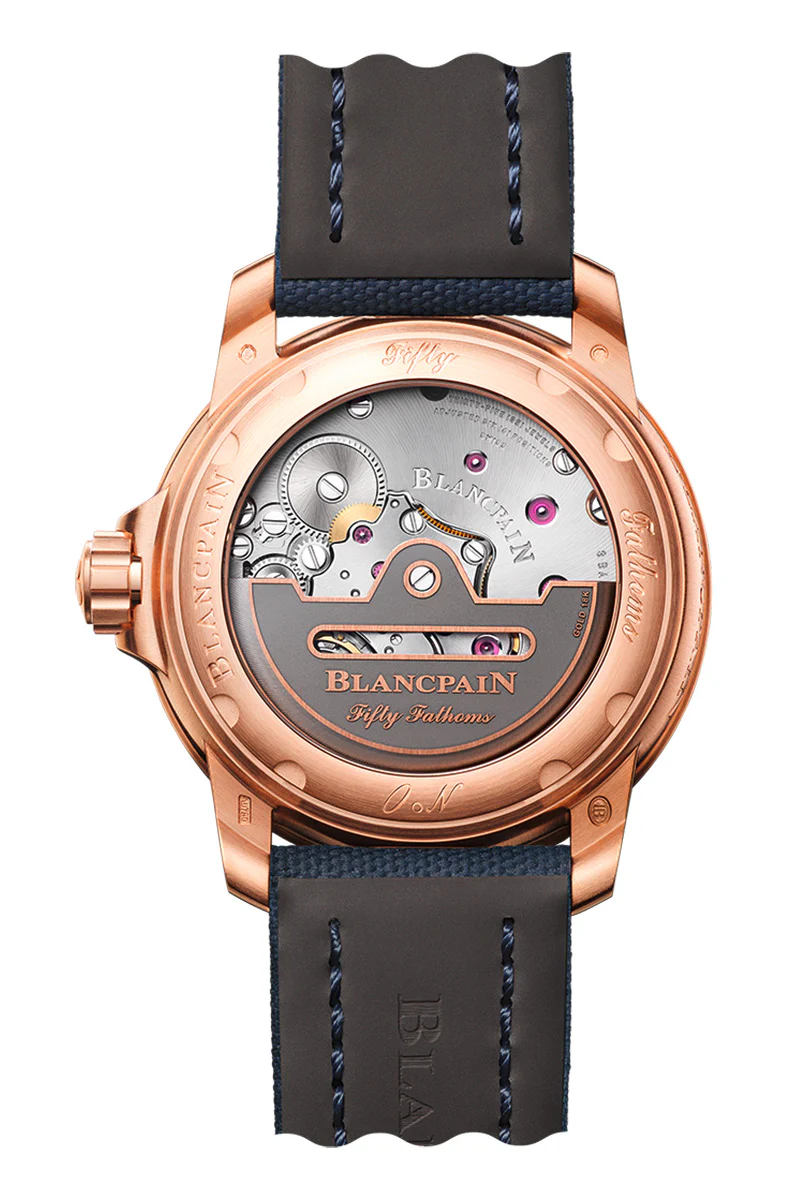 Blancpain Fifty Fathoms Automatic Red Gold 42mm 5010 36B40 O52B - Image 2