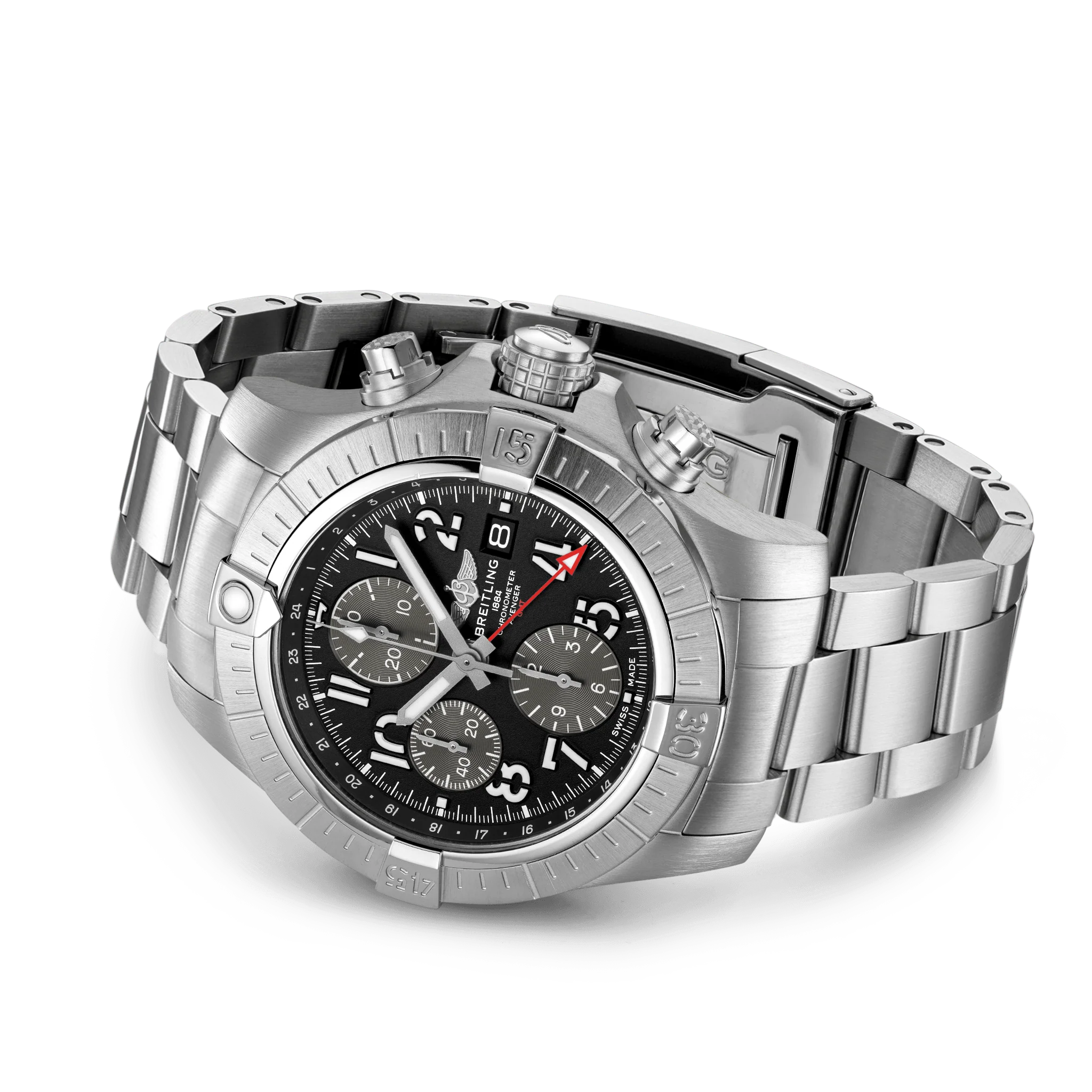 Breitling Avenger Chronograph GMT 45 A24315101B1A1 - Image 3