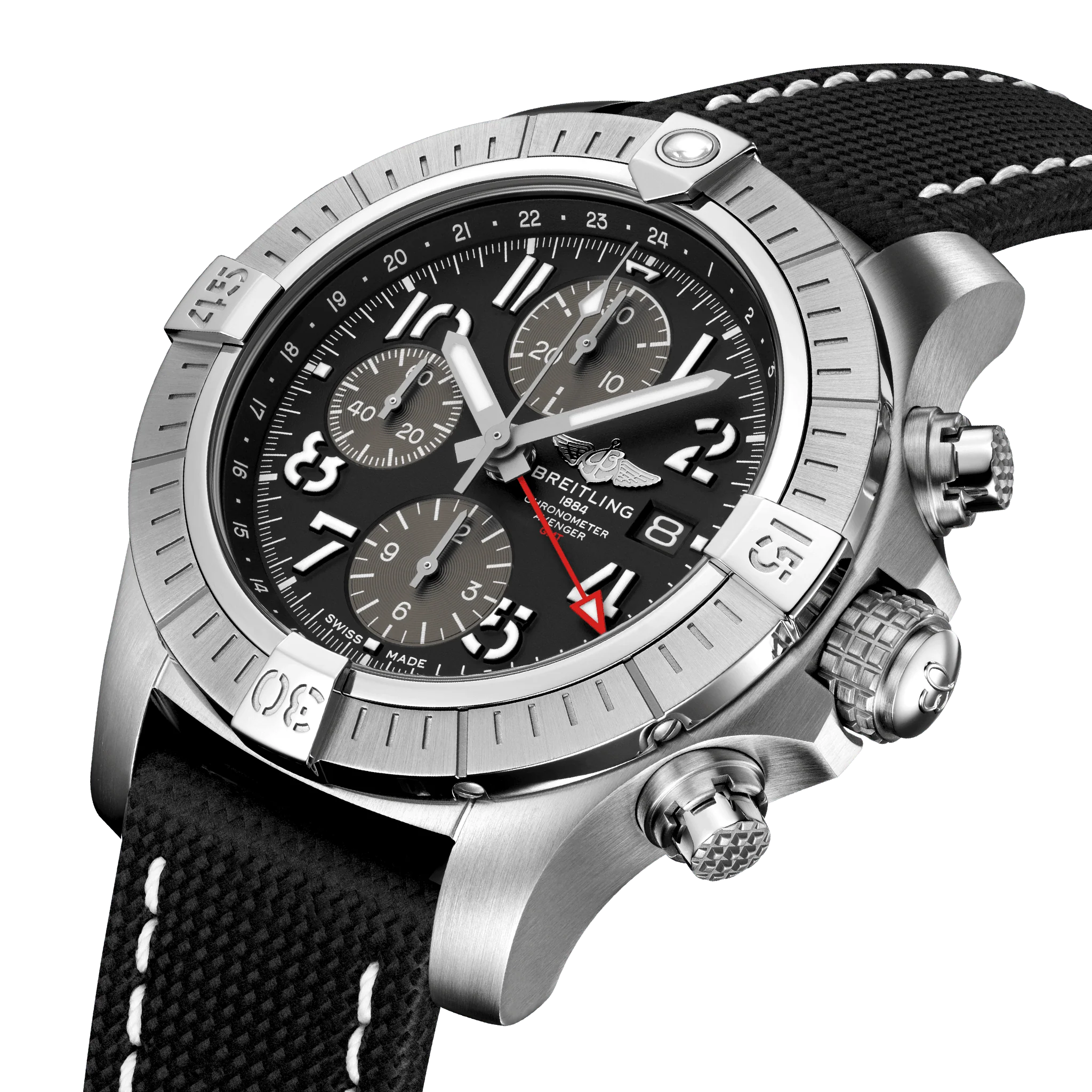 Breitling Avenger Chronograph GMT 45 A24315101B1X2 - Image 3