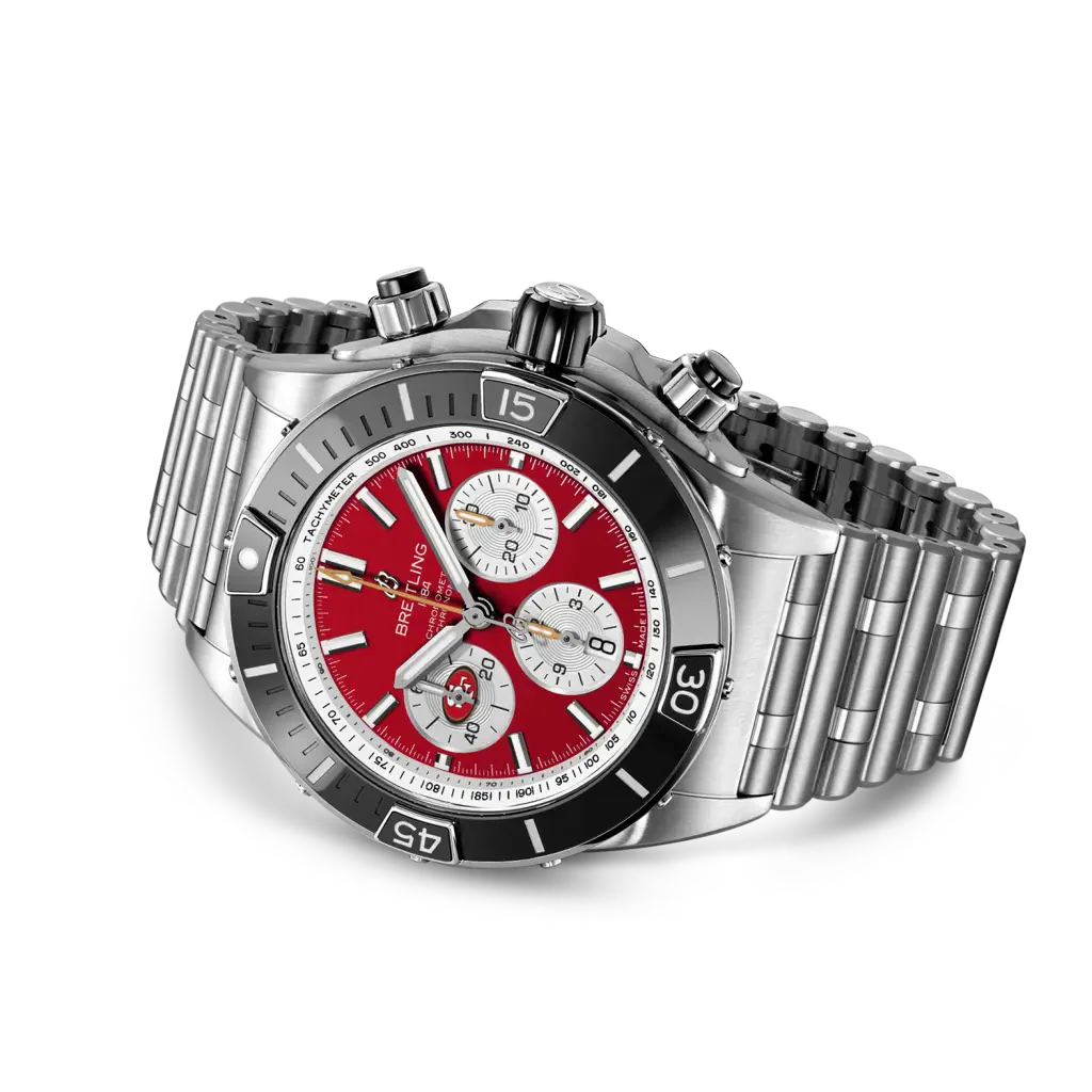 Breitling Super Chronomat B01 44 San Francisco 49ers NFL Edition AB01361C1K1A1 - Image 4