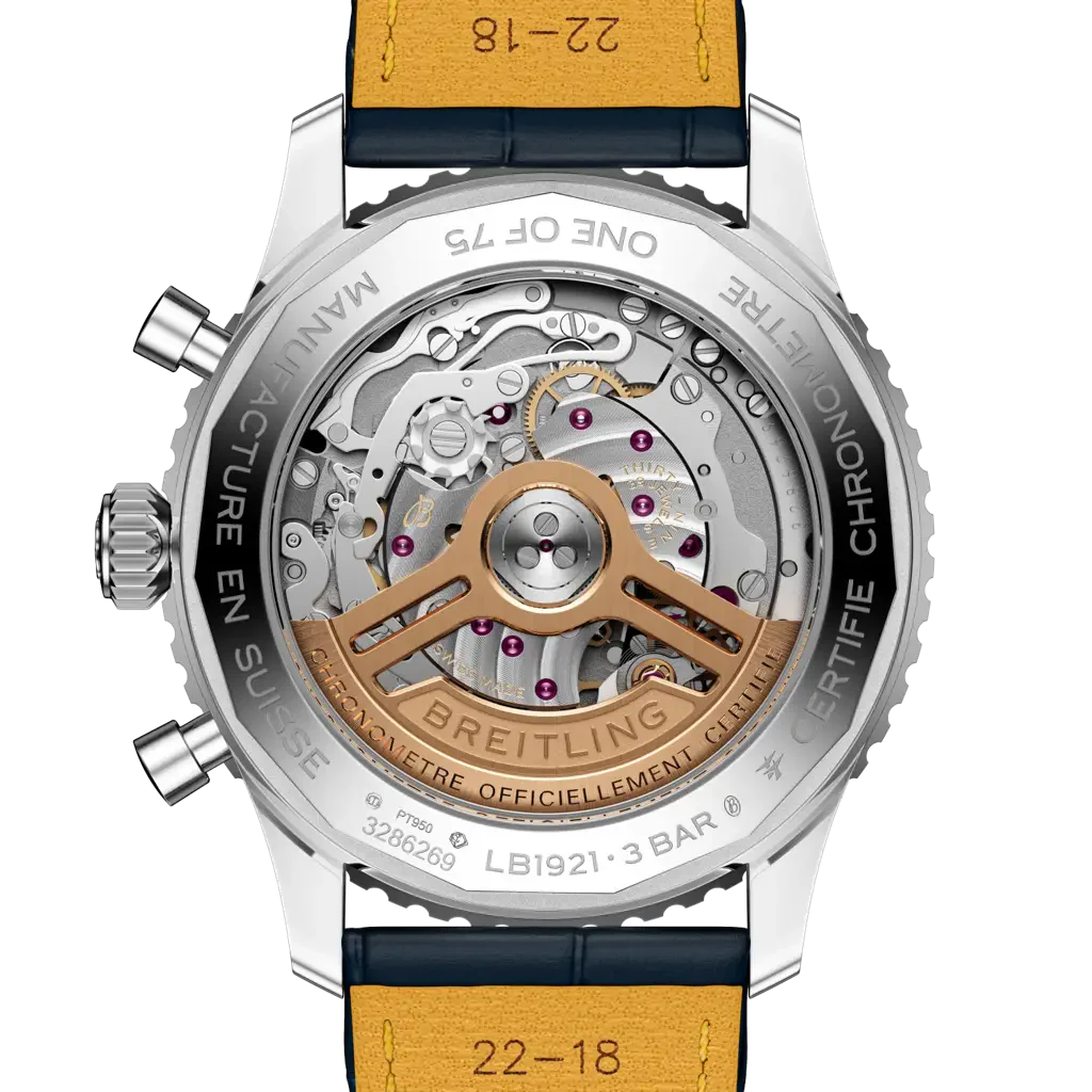 Breitling Navitimer B19 Chronograph 43 Perpetual Calendar Platinum LB19211A1C1P1 - Image 2