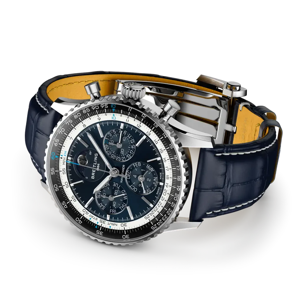 Breitling Navitimer B19 Chronograph 43 Perpetual Calendar Platinum LB19211A1C1P1 - Image 4