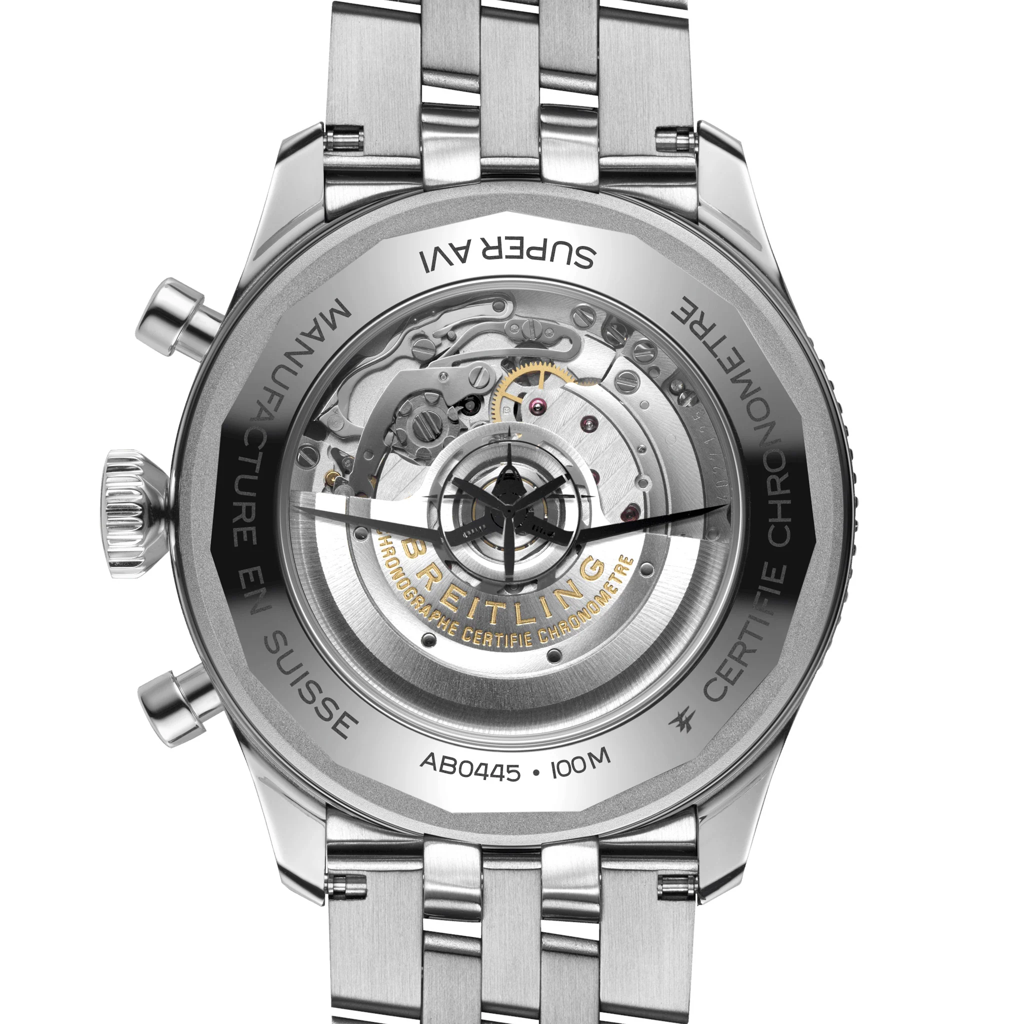 Breitling Super AVI B04 Chronograph GMT 46 Tribute to Vought F4U Corsair AB04451A1C1A1 - Image 2
