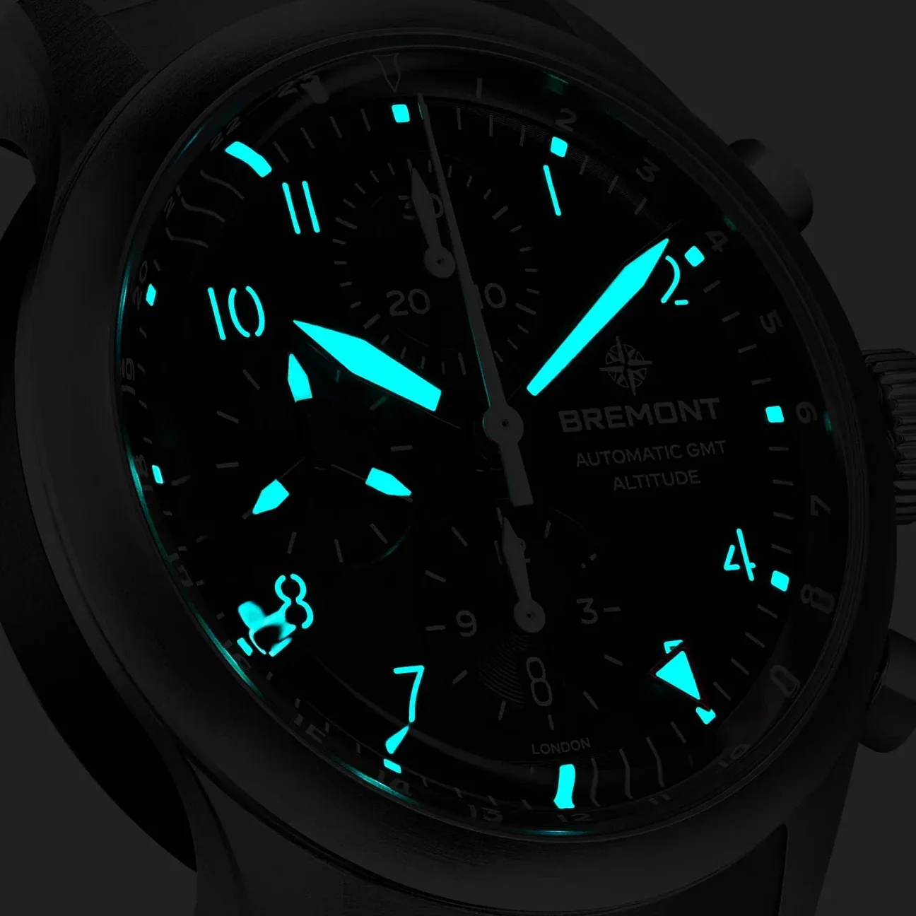 Bremont Altitude Chronograph GMT ALT42-CHR-G-SS-BK-L-S - Image 6