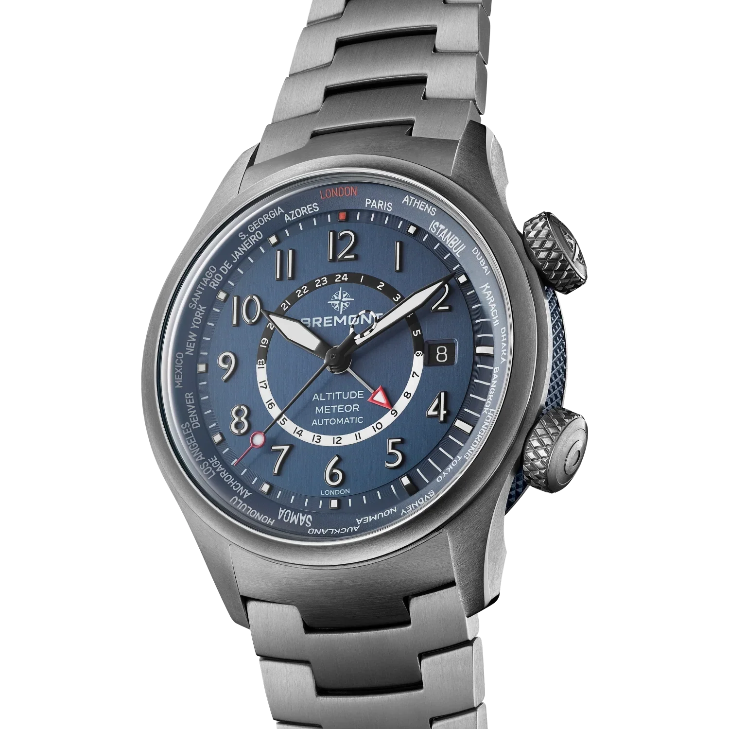Bremont Altitude MB Meteor GMT Time Zones ALT42-MT-TI-BLBL-B - Image 3