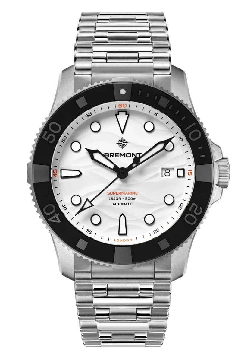 Bremont Supermarine 500m Polar SM43-DT-SS-WH-B