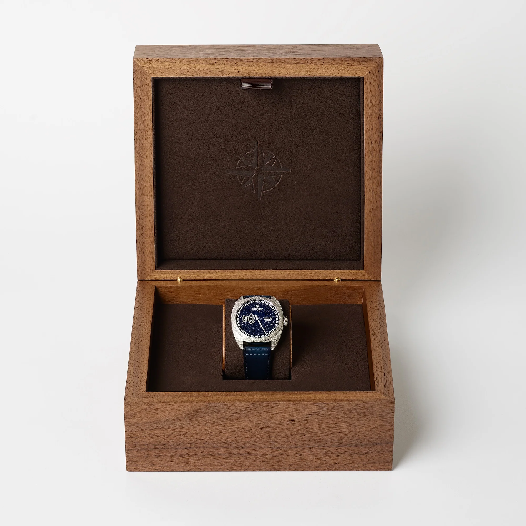 Bremont Terra Nova 40.5mm Jumping Hour Aventurine TN40-JH-FS-BLAV-L-S - Image 3