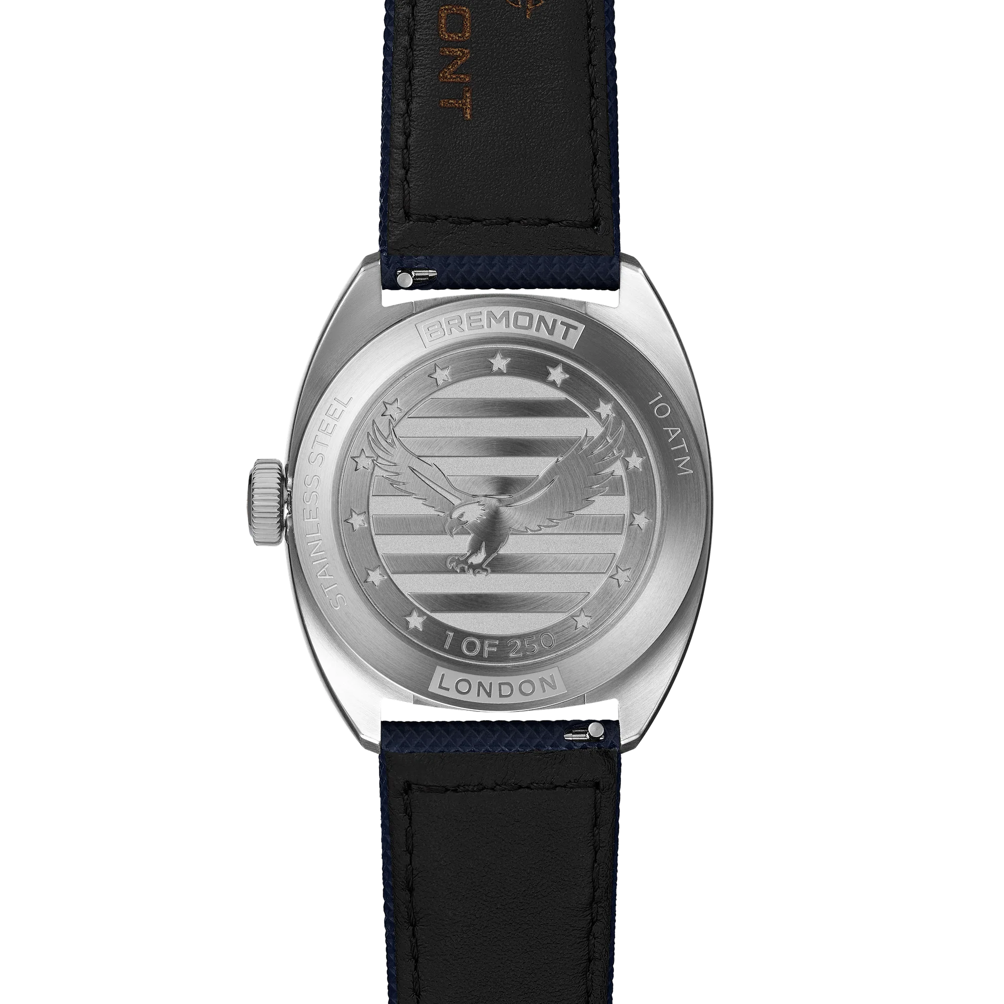 Bremont Terra Nova 40.5mm Jumping Hour 1776 Limited Edition TN40-JH-SS-BL-1776-L-S - Image 2
