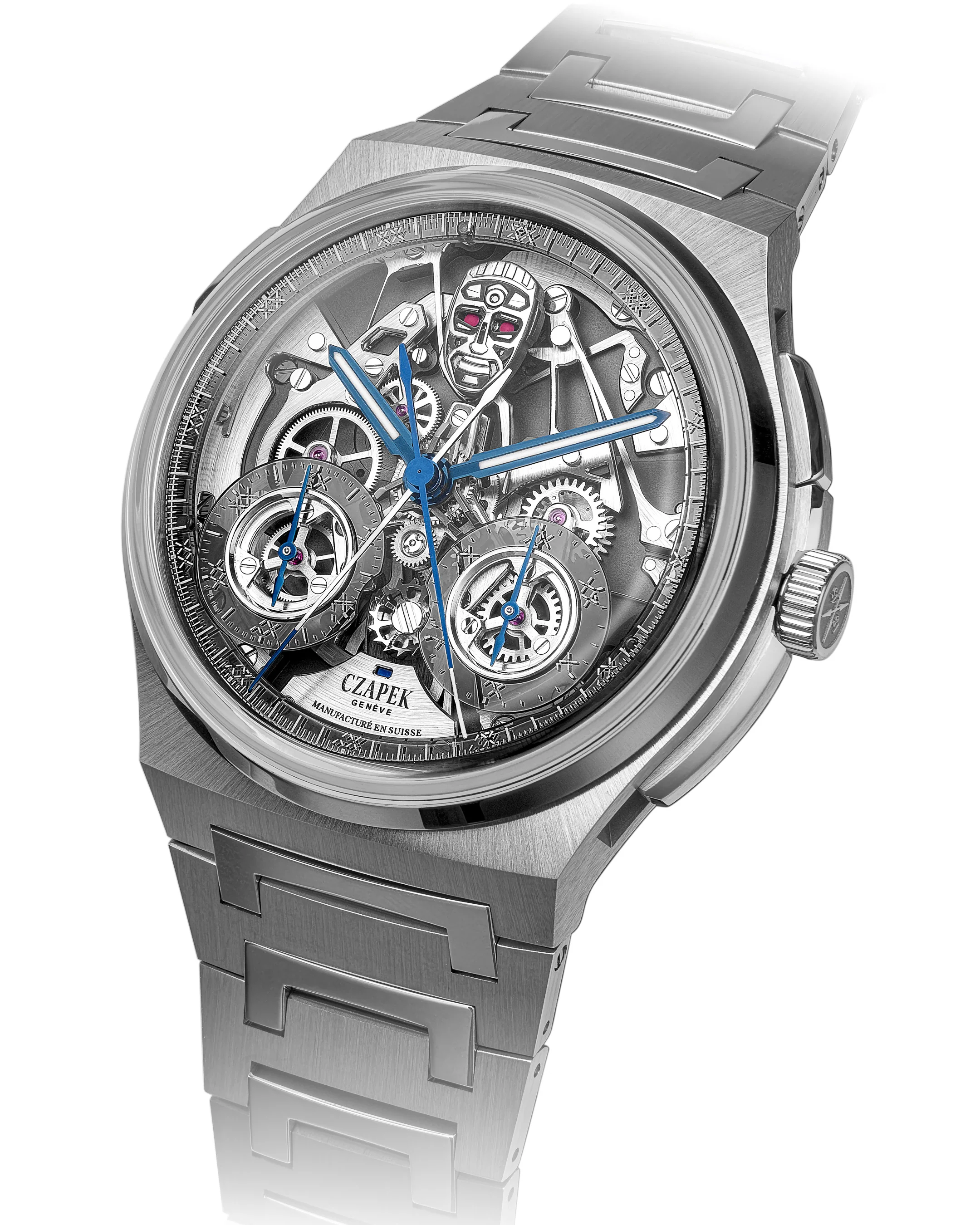 Czapek Antarctique Rattrapante R.U.R Skeleton Limited Edition - Image 3