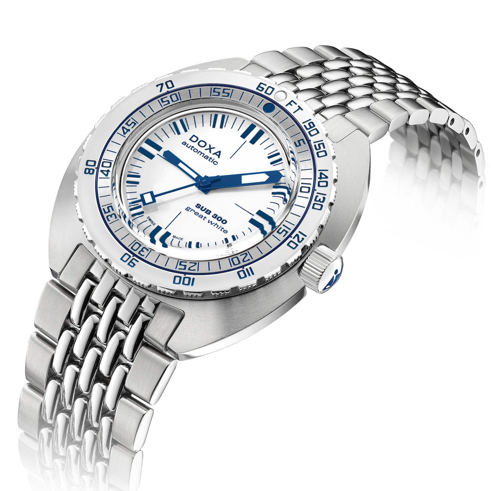Doxa SUB 300 'Great White' Topper Edition 821.10.011.10 - Image 2