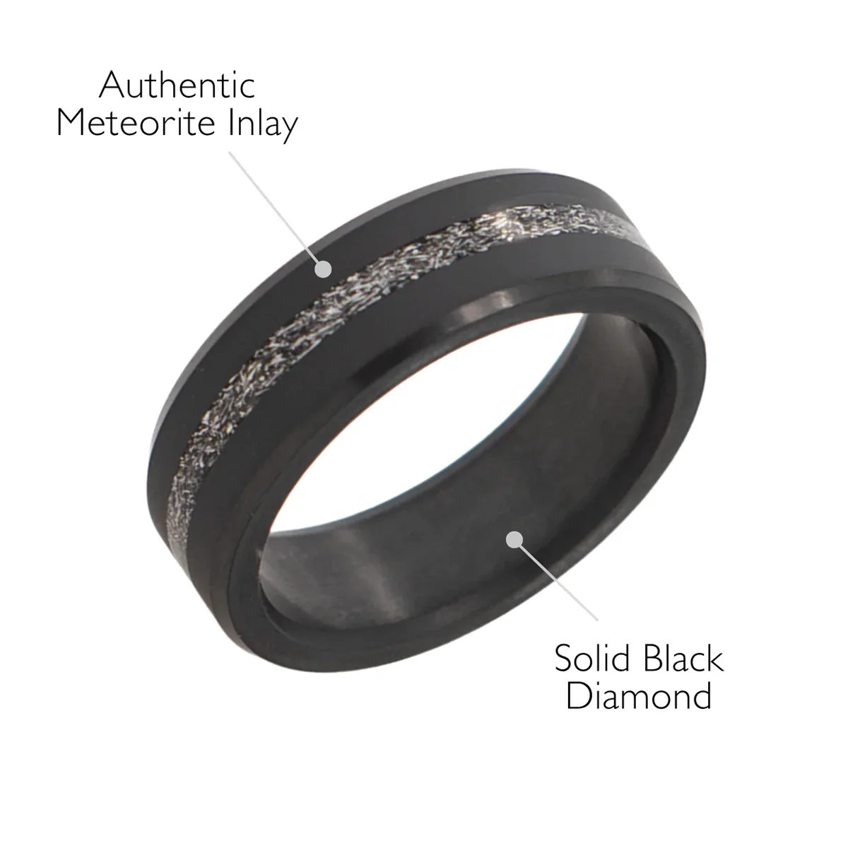 Elysium Black Diamond Ares Authentic Muonionalausta Meteorite Inlay - Image 2