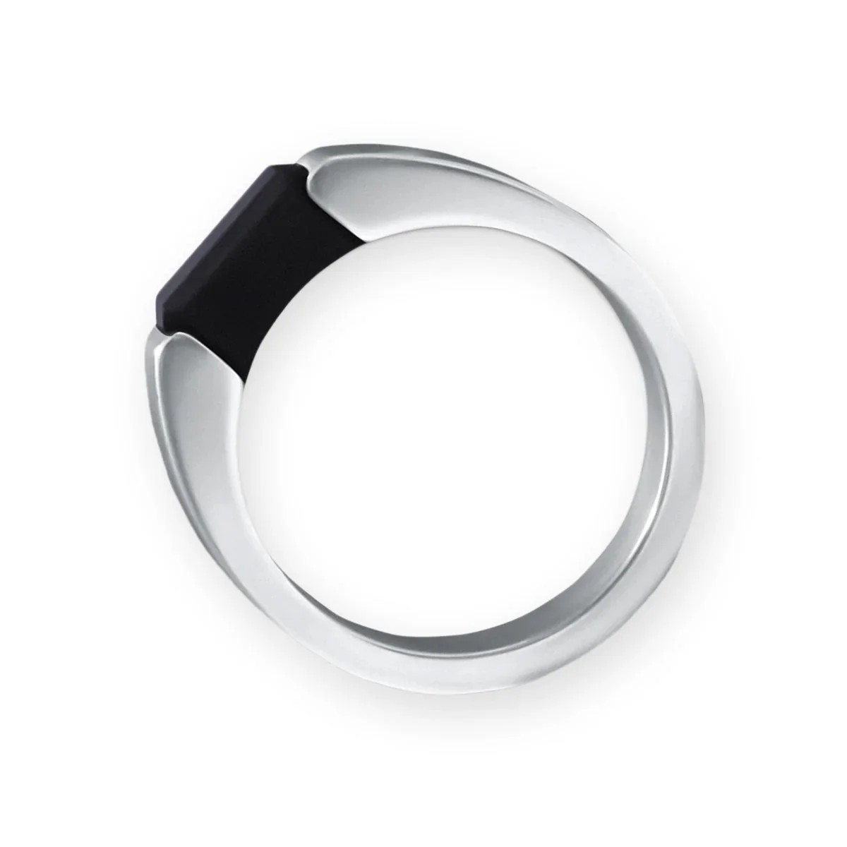 Elysium Black Diamond Ajax Men's Ring - Image 3