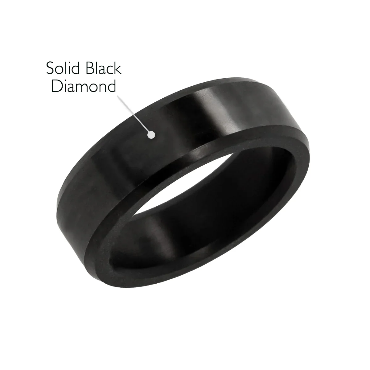 Elysium Black Diamond Ares Men's Ring - Image 2