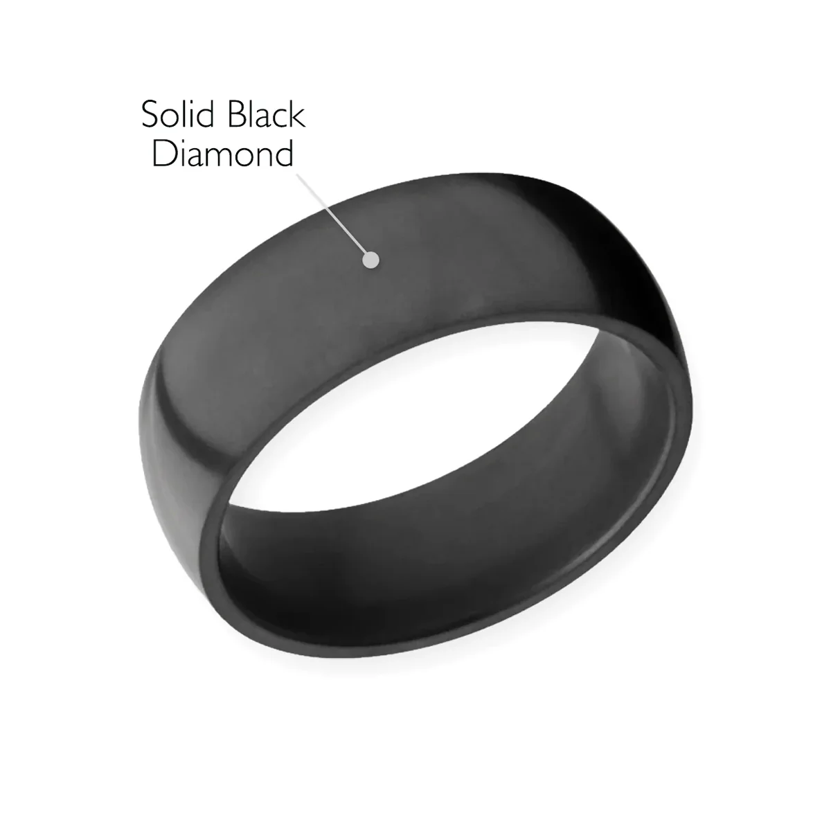 Elysium Black Diamond Nyx Men's Ring - Image 2