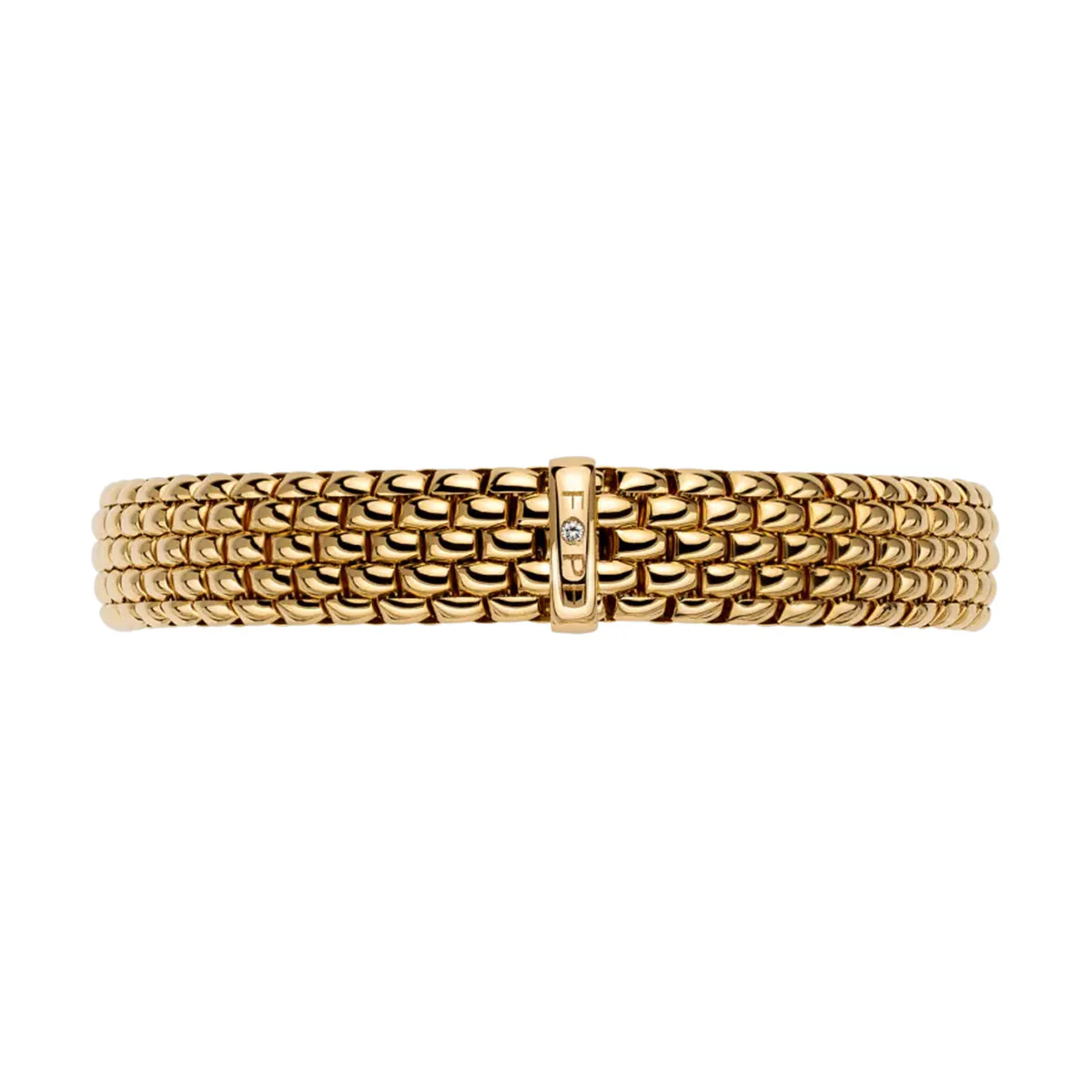 FOPE Panorama Flex'it Bracelet With A White Diamond - Image 3