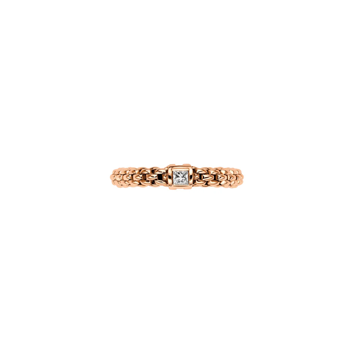 FOPE Souls Flex'it Ring With A White Diamond - Image 2