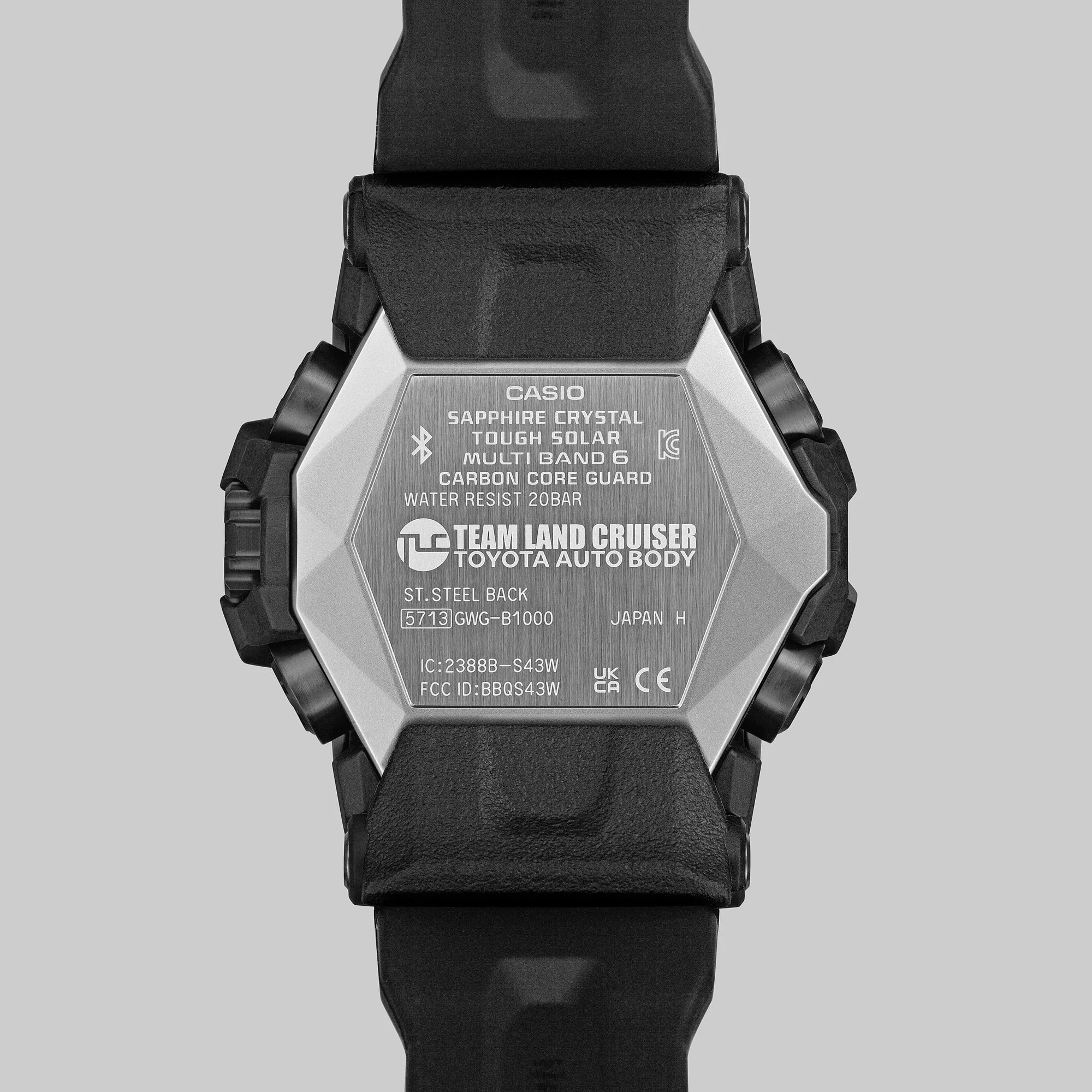 G-Shock Master of G Mudmaster Team Land Cruiser Toyota Auto Body GWG-B1000TLC-1A - Image 2