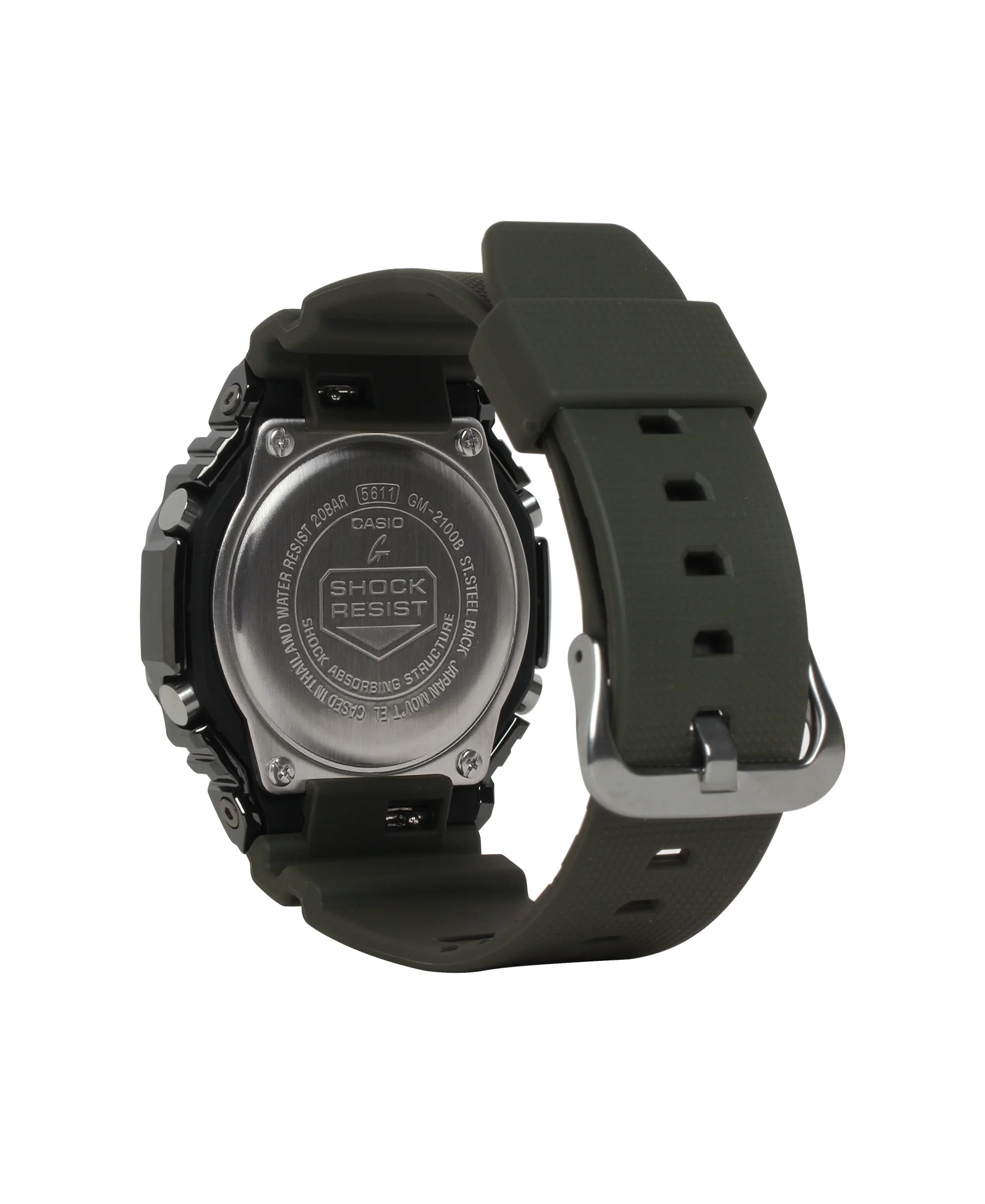 G-Shock Stainless Steel 'CasiOak' GM2100B-3A - Image 3