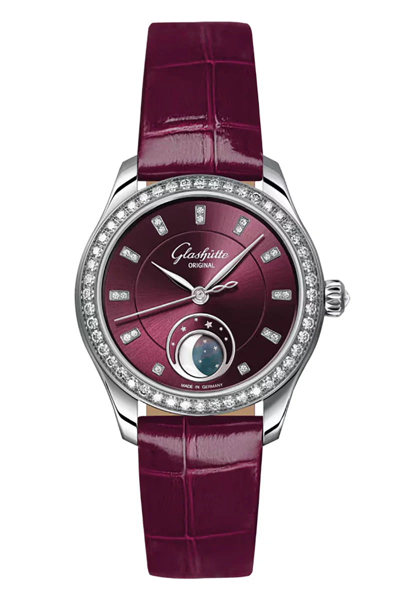 Glashütte Original Serenade Luna "Purple Velvet" 1-35-14-10-12-04