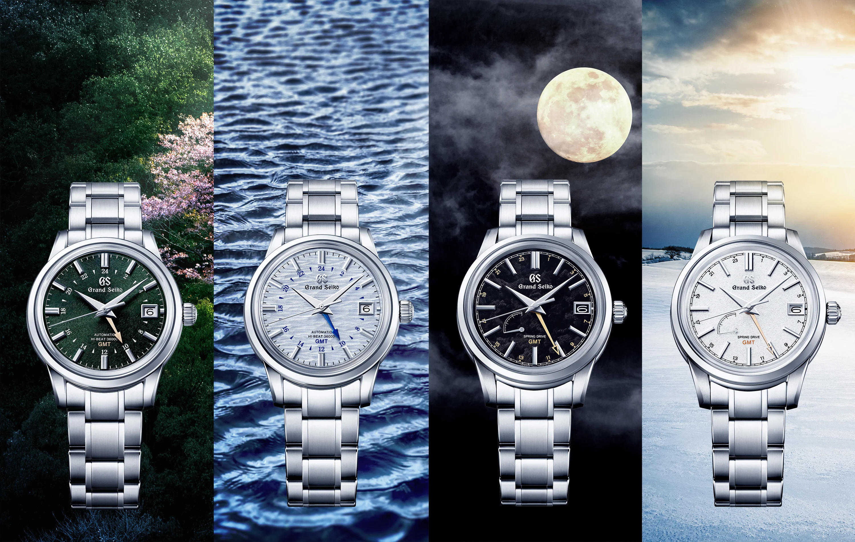 Grand Seiko Hi-Beat GMT Four Seasons "Spring" SBGJ251 - Image 2