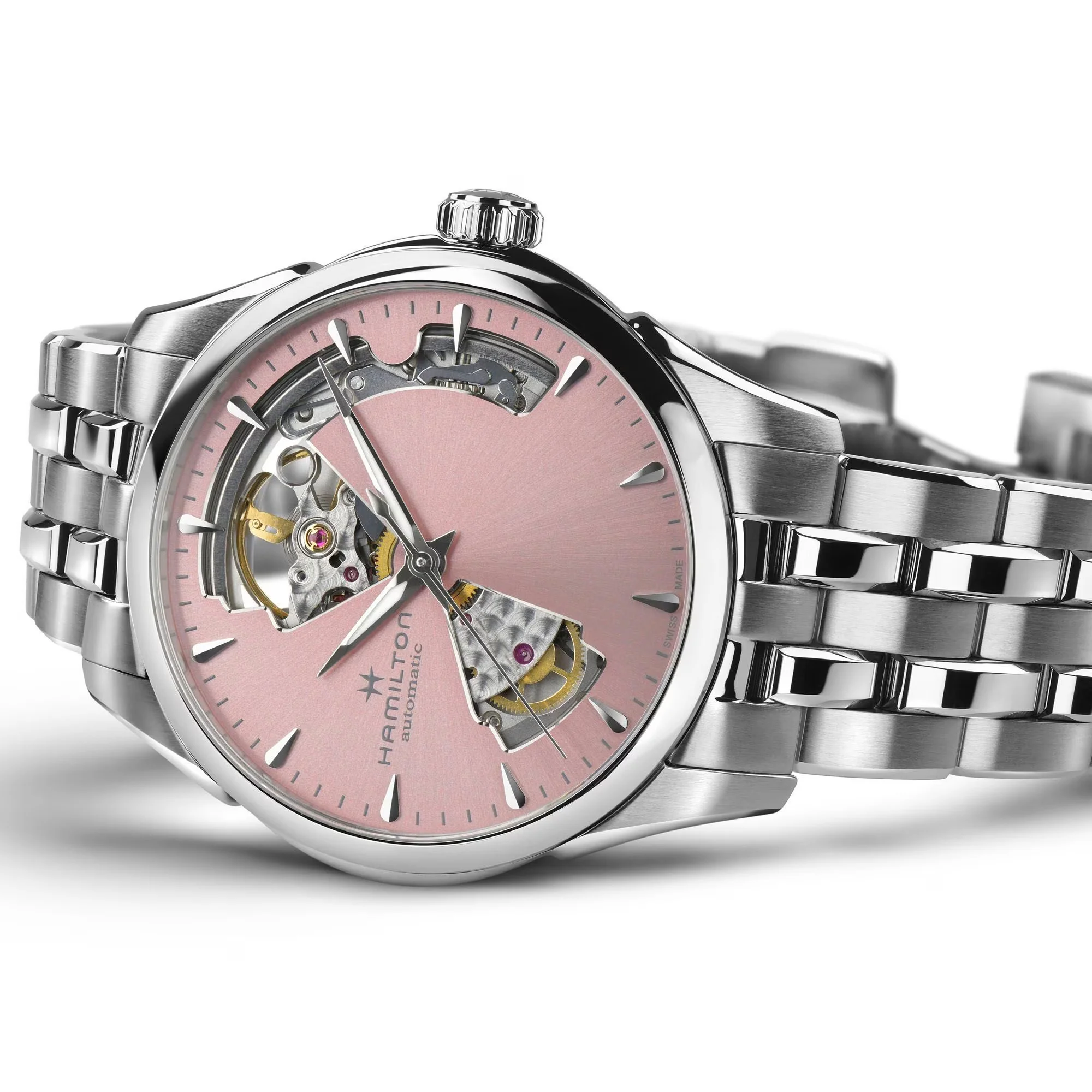 Hamilton Jazzmaster Open Heart Lady Auto H32215170 - Image 3