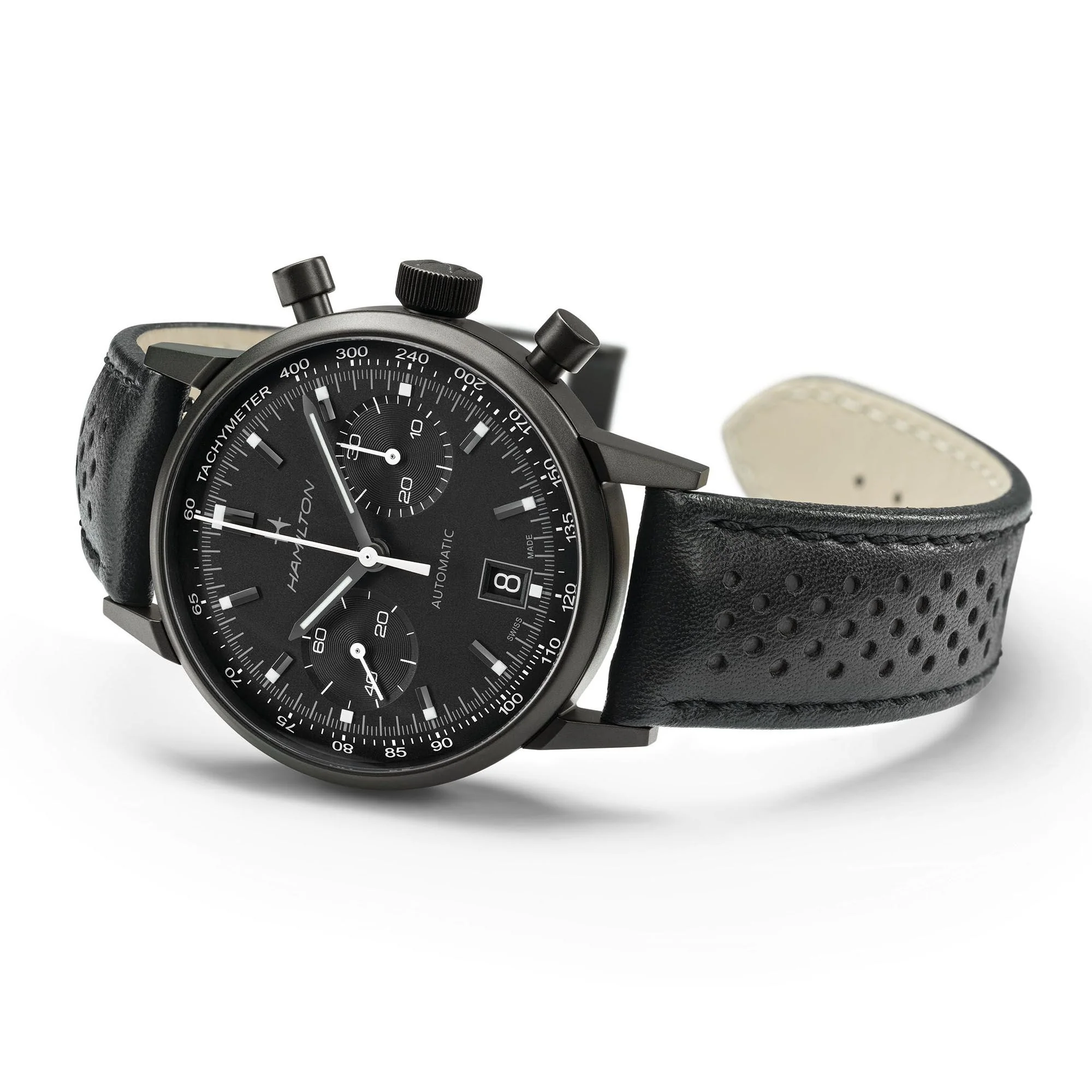 Hamilton Intra-Matic Auto Chrono 40mm H38446730 - Image 4