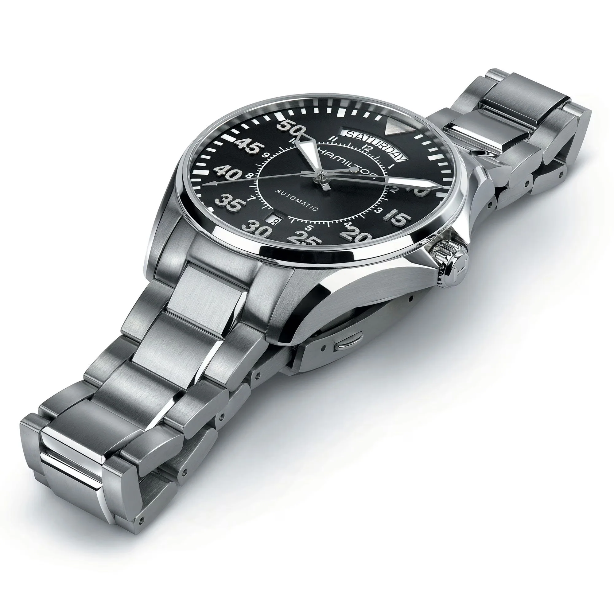 Hamilton Khaki Aviation Pilot Day Date Auto H64615135 - Image 2