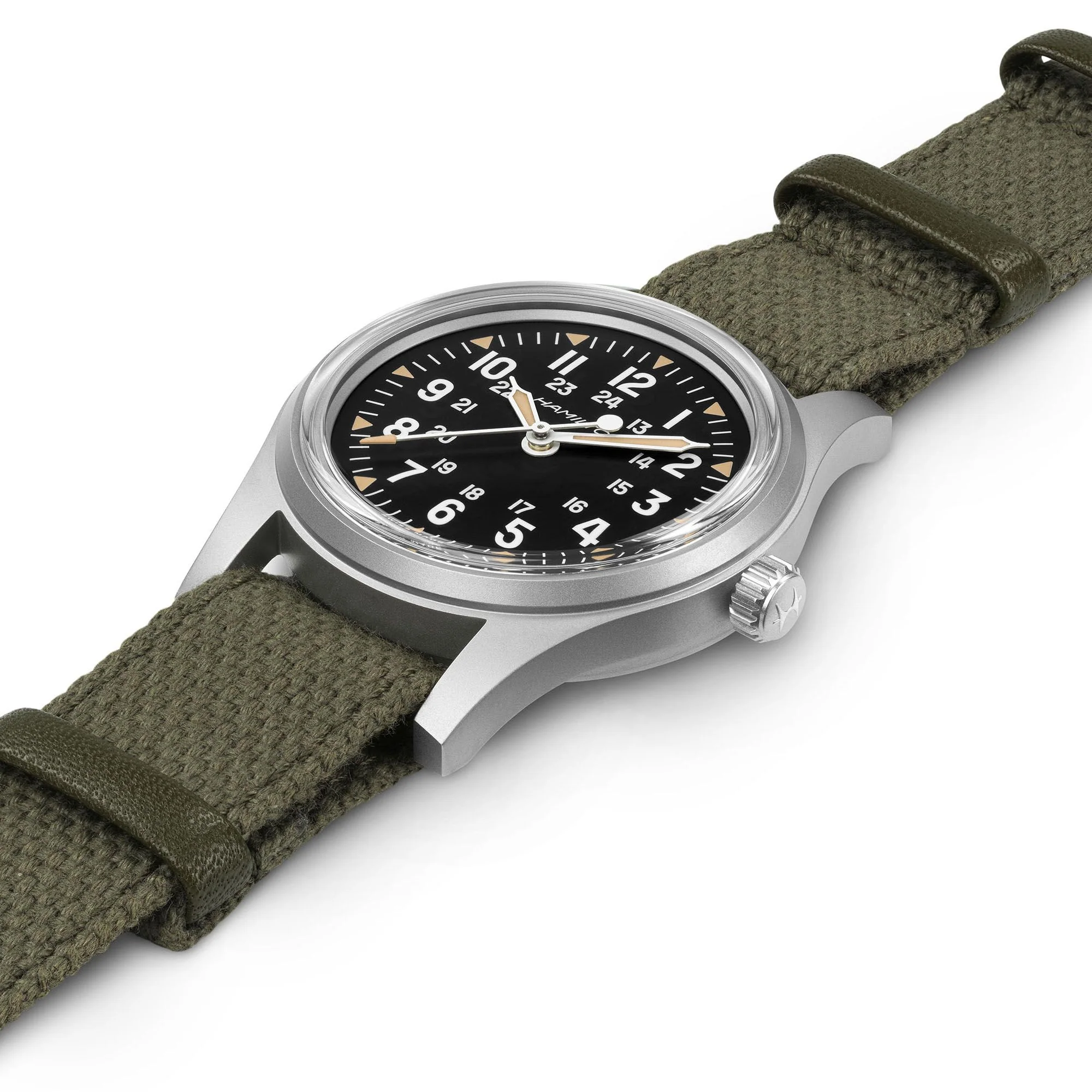Hamilton Khaki Field Mechanical 36mm Revival H69399930 - Image 2