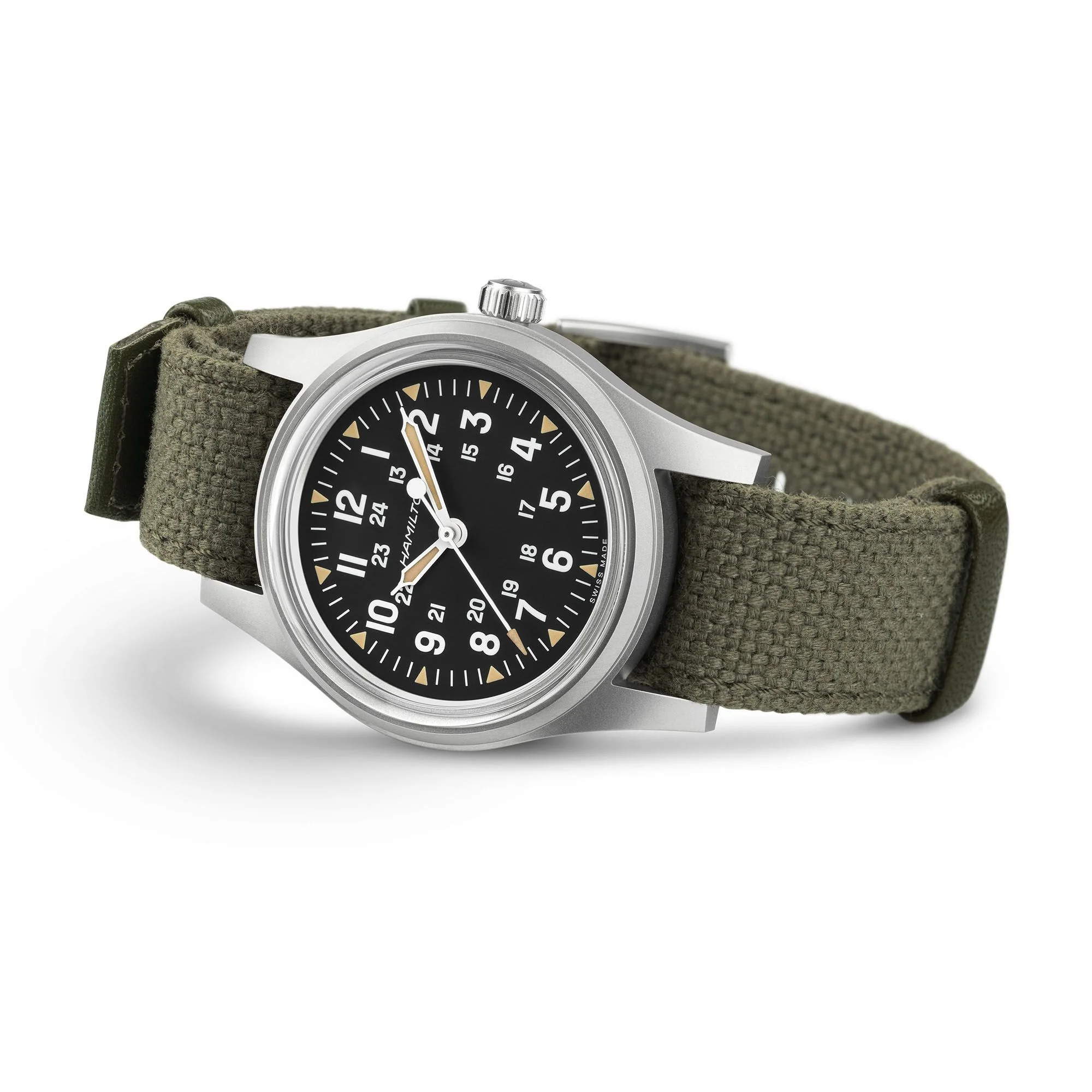 Hamilton Khaki Field Mechanical 36mm Revival H69399930 - Image 3