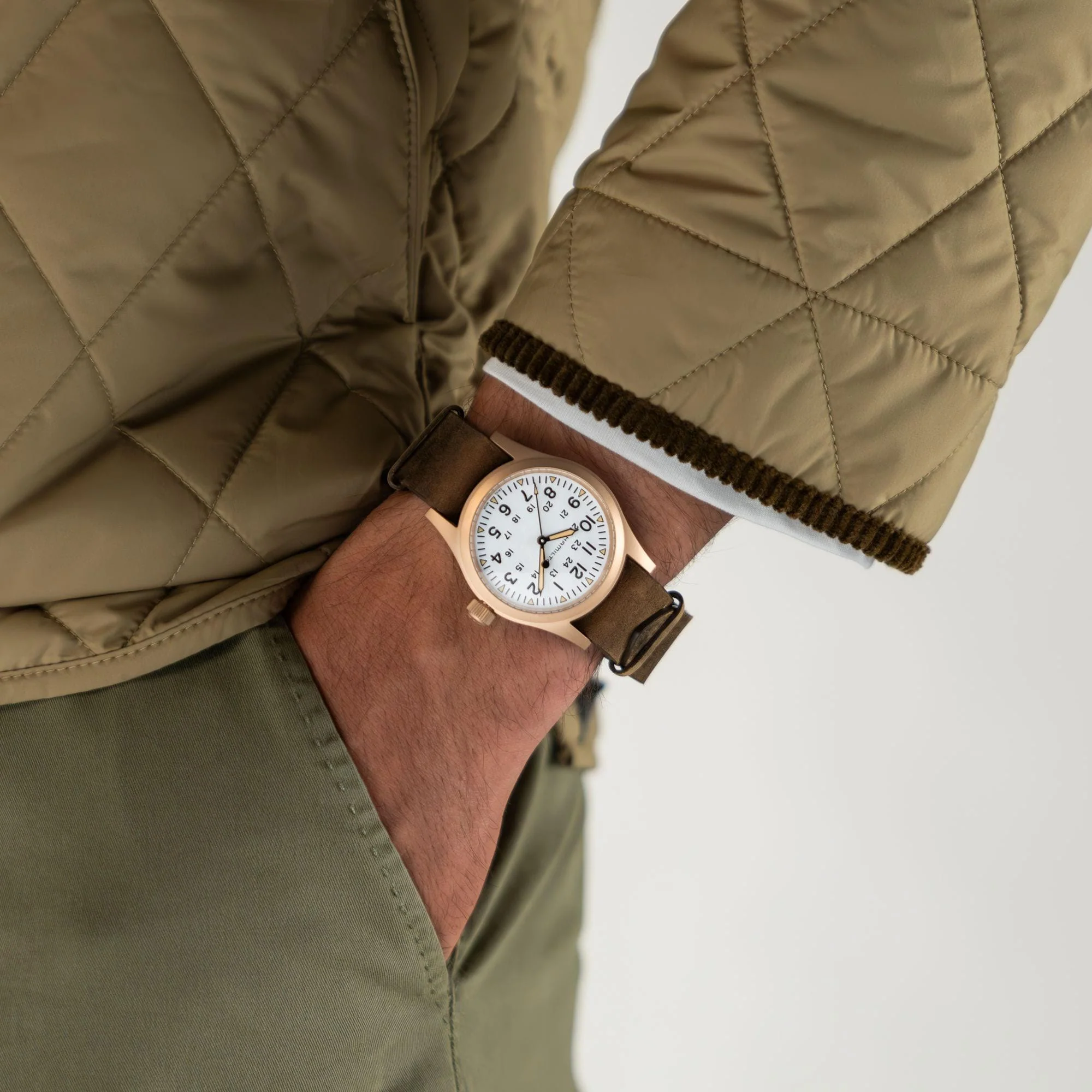 Hamilton Khaki Field Mechanical Bronze H69459510 - Image 6