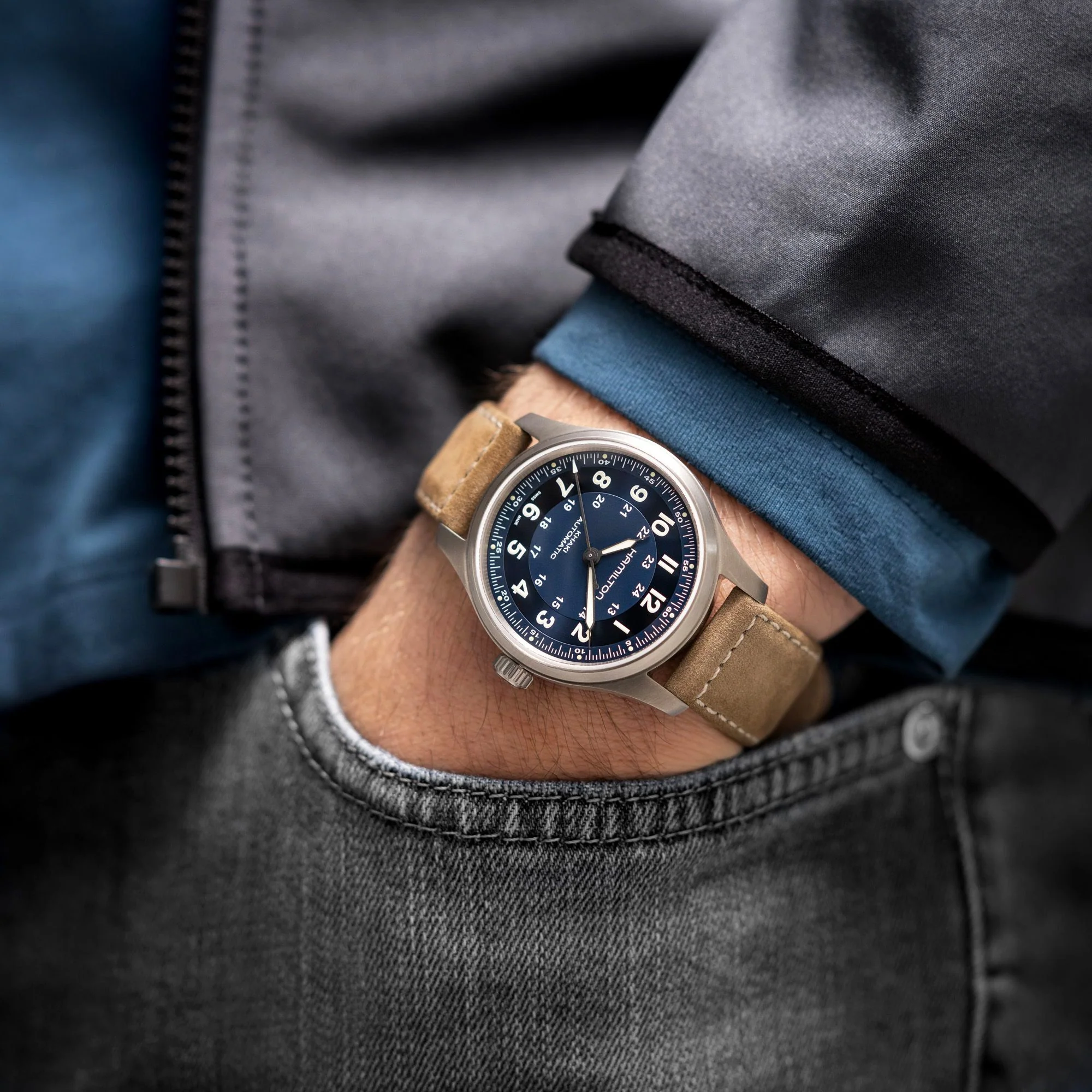 Hamilton Khaki Field Titanium Auto H70545540 - Image 6
