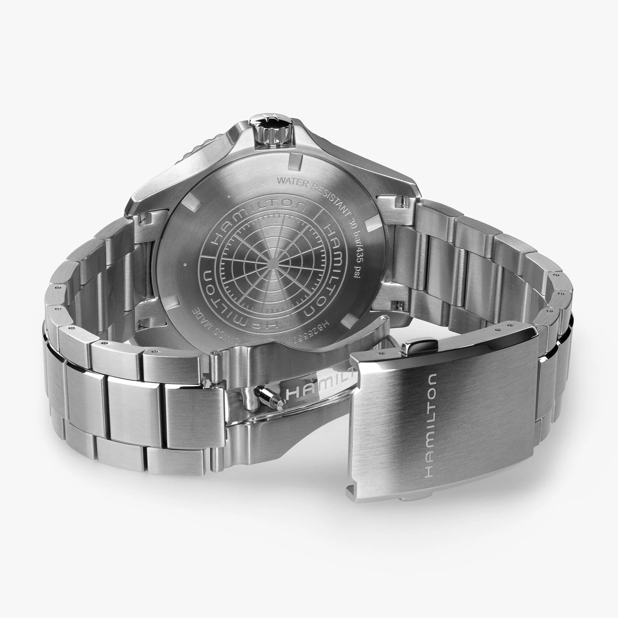 Hamilton Khaki Navy Scuba Auto GMT 43mm H82555150 - Image 2