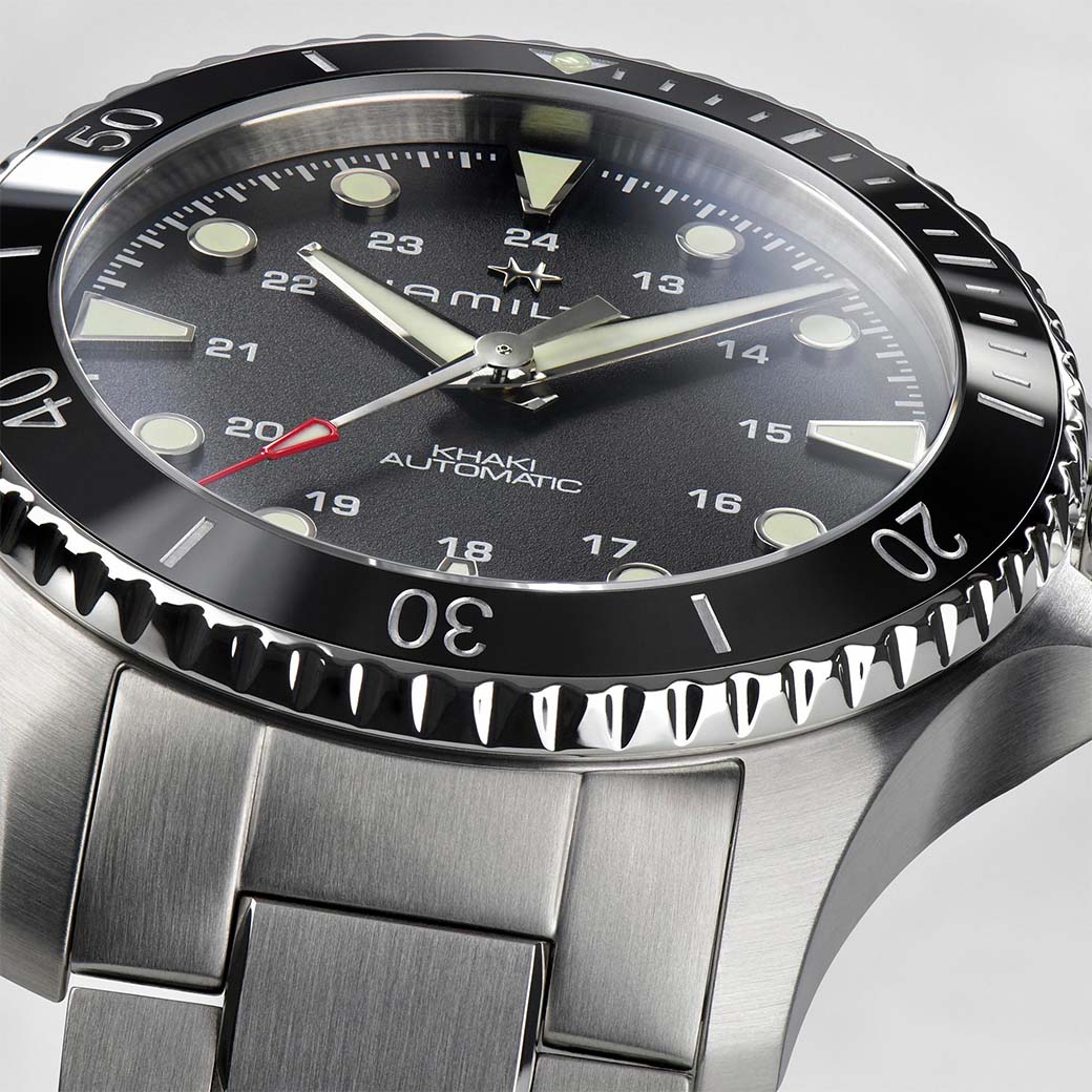 Hamilton Khaki Navy Scuba Auto H82515130 - Image 4