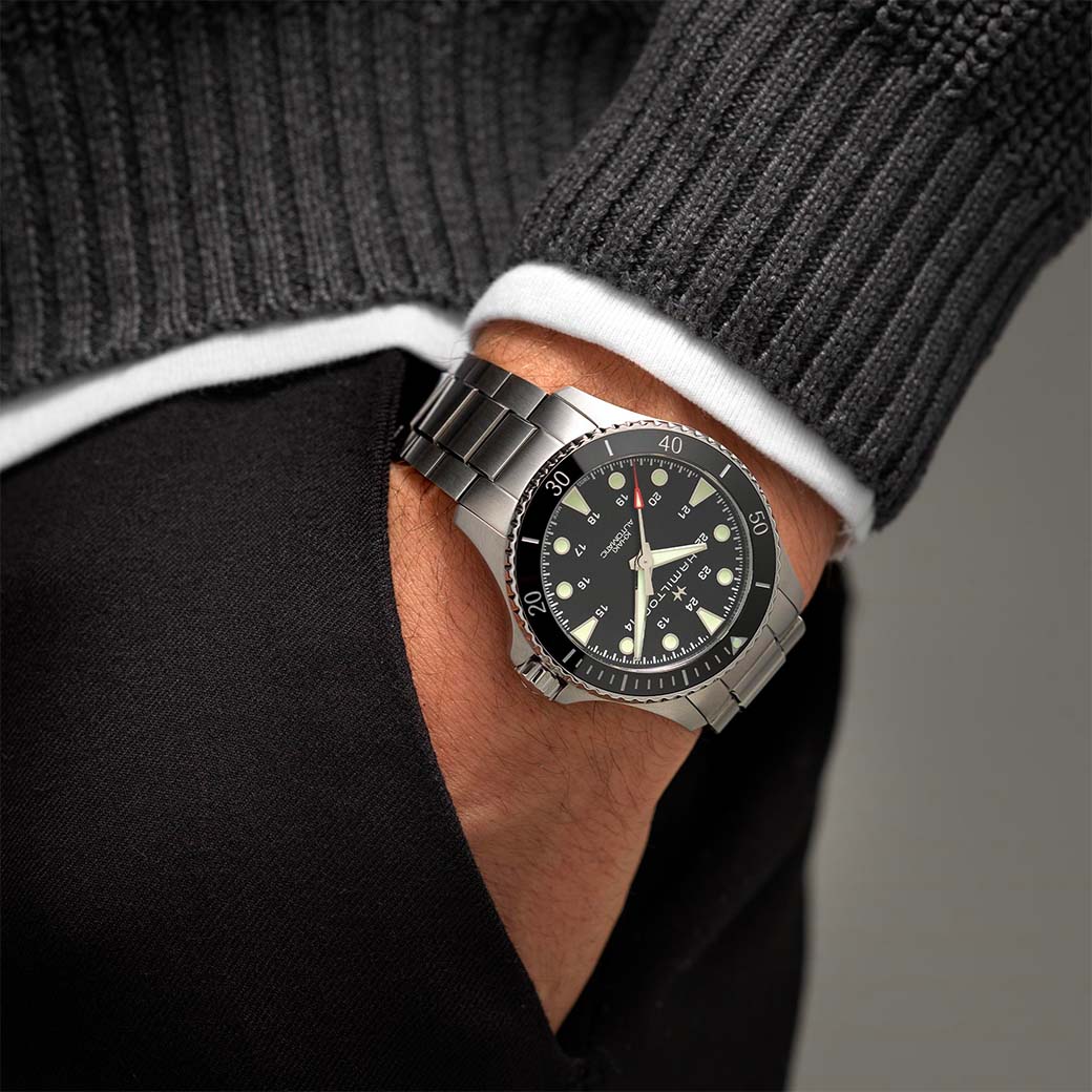 Hamilton Khaki Navy Scuba Auto H82515130 - Image 6