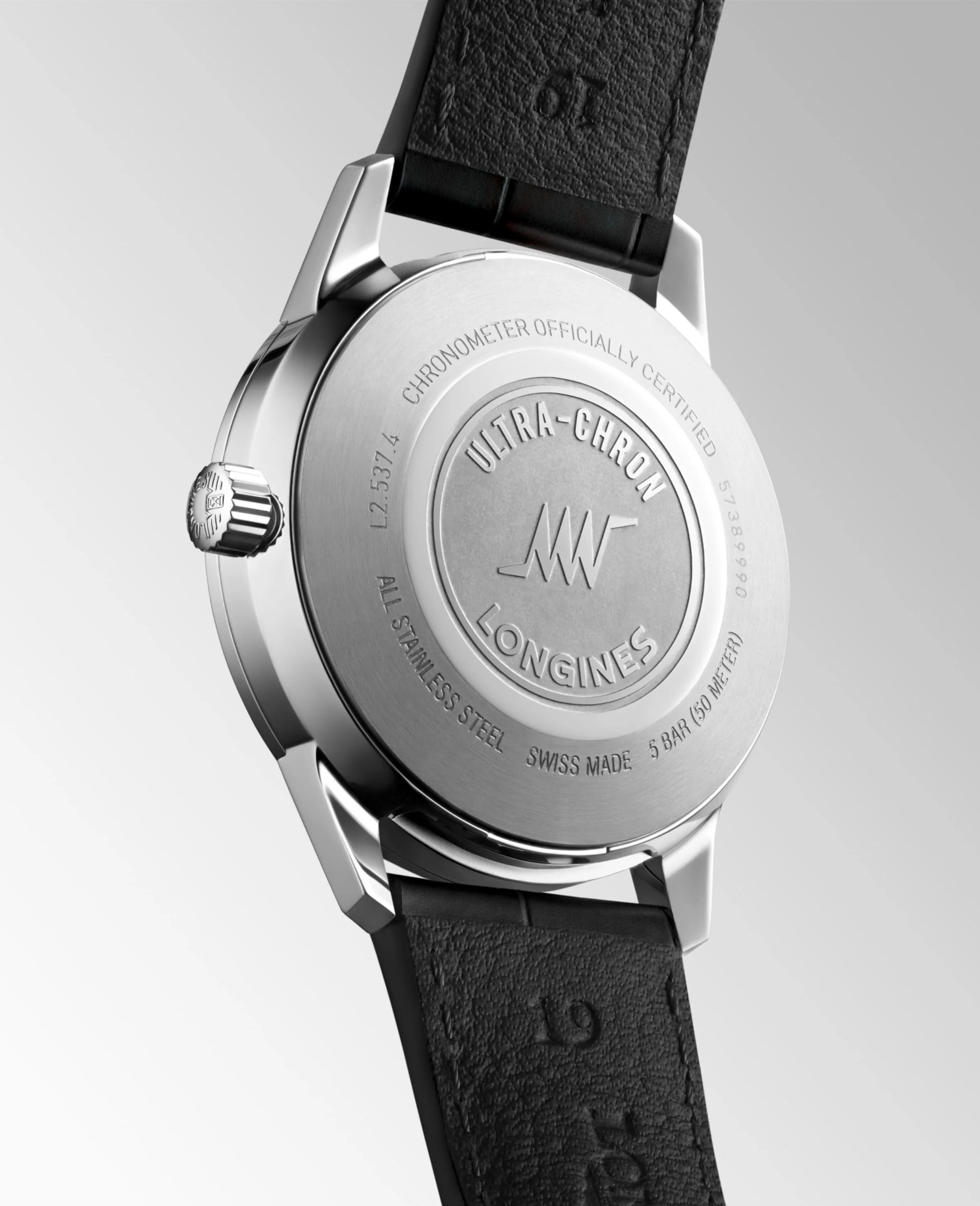 Longines Heritage Ultra-Chron Classic 37mm Automatic L2.537.4.72.2 - Image 2