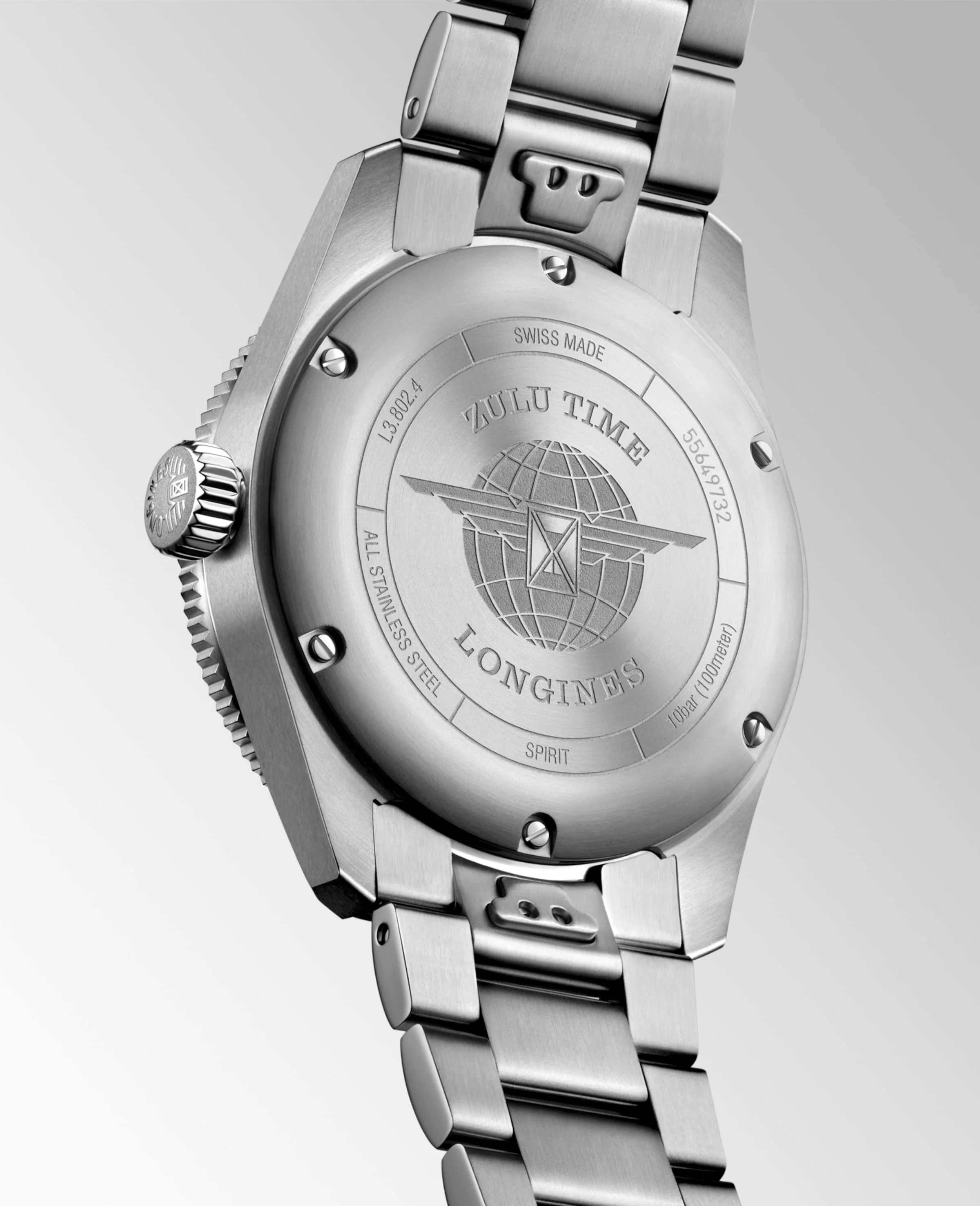 Longines Spirit Zulu GMT 39mm L3.802.4.50.6 - Image 2
